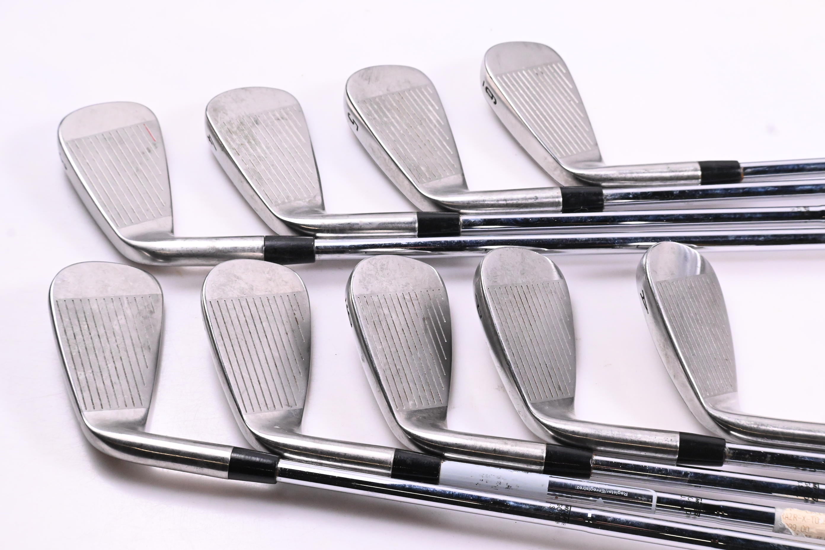 Callaway RAZR X Tour Irons / 3-PW+GW / Stiff Flex Dynamic Gold S300 Shafts