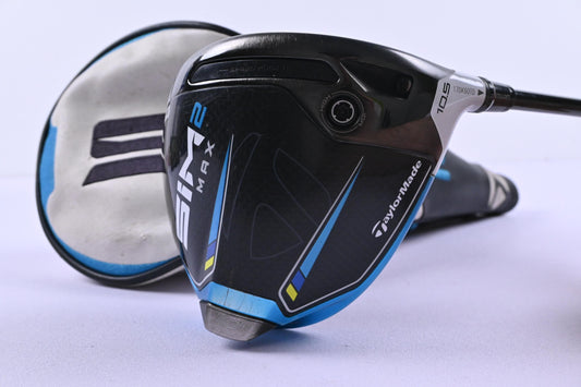 Taylormade SIM2 Max Driver / 10.5 Degree / X-Flex HZRDUS Smoke Blue RDX 60