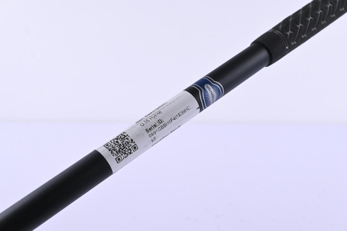 Taylormade Qi35 #5 Hybrid / 27 Degree / Senior Flex Vanquish 5 Shaft