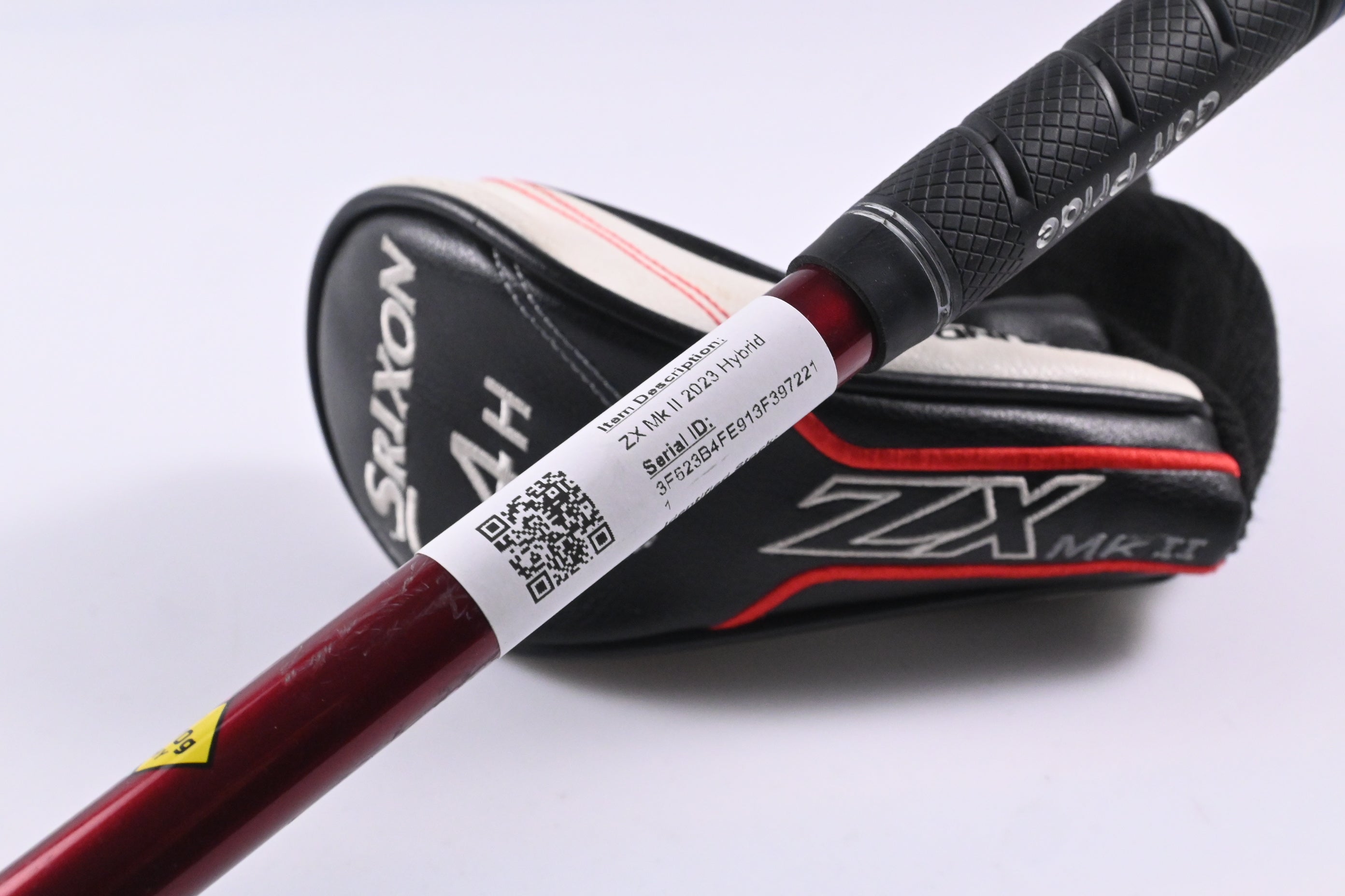 Srixon ZX Mk II 2023 #4 Hybrid / 22 Degree / Regular Flex HZRDUS Smoke RDX Red 70