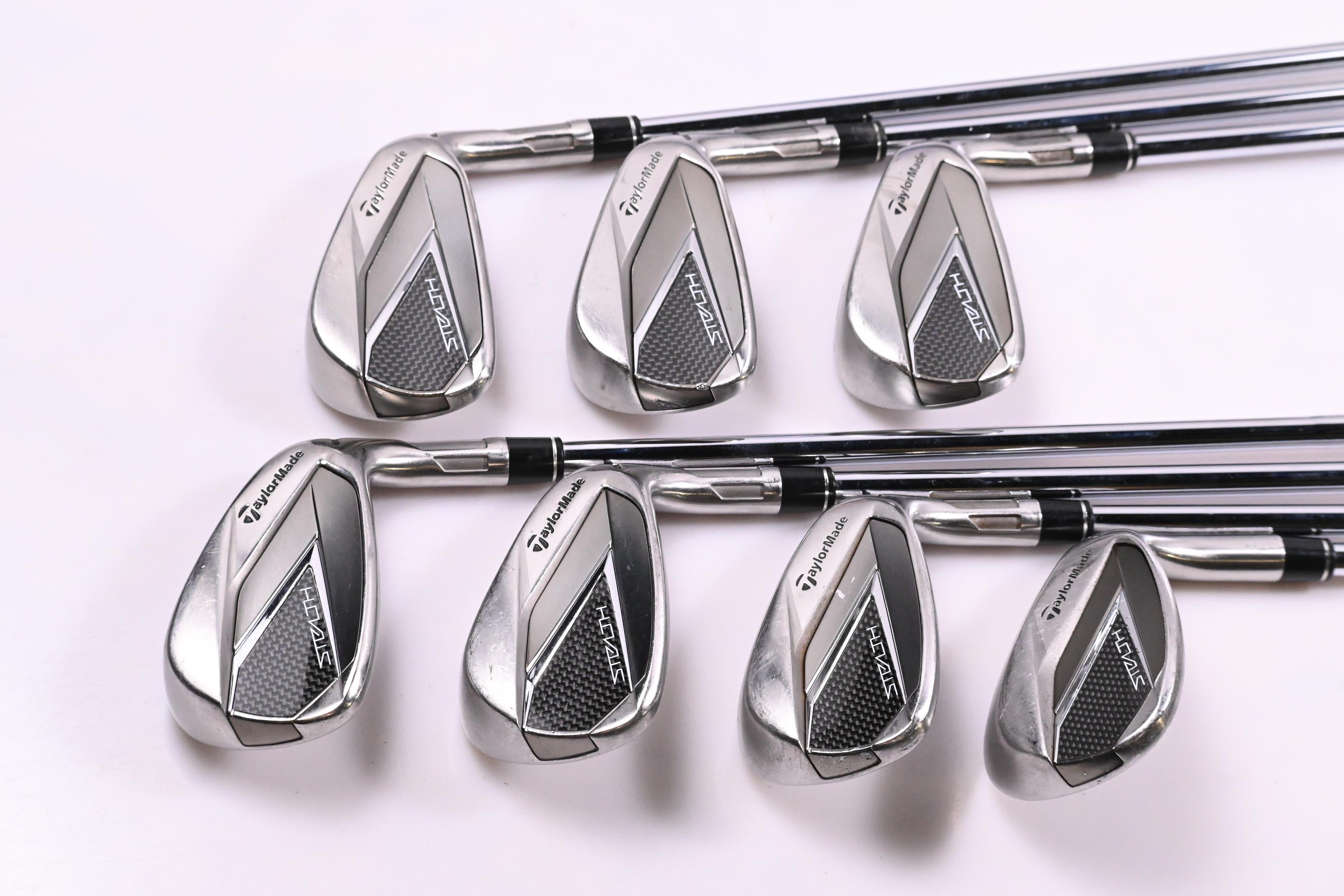 Taylormade Stealth Irons / 5-PW+SW / Regular Flex KBS MAX MT 85 Shafts