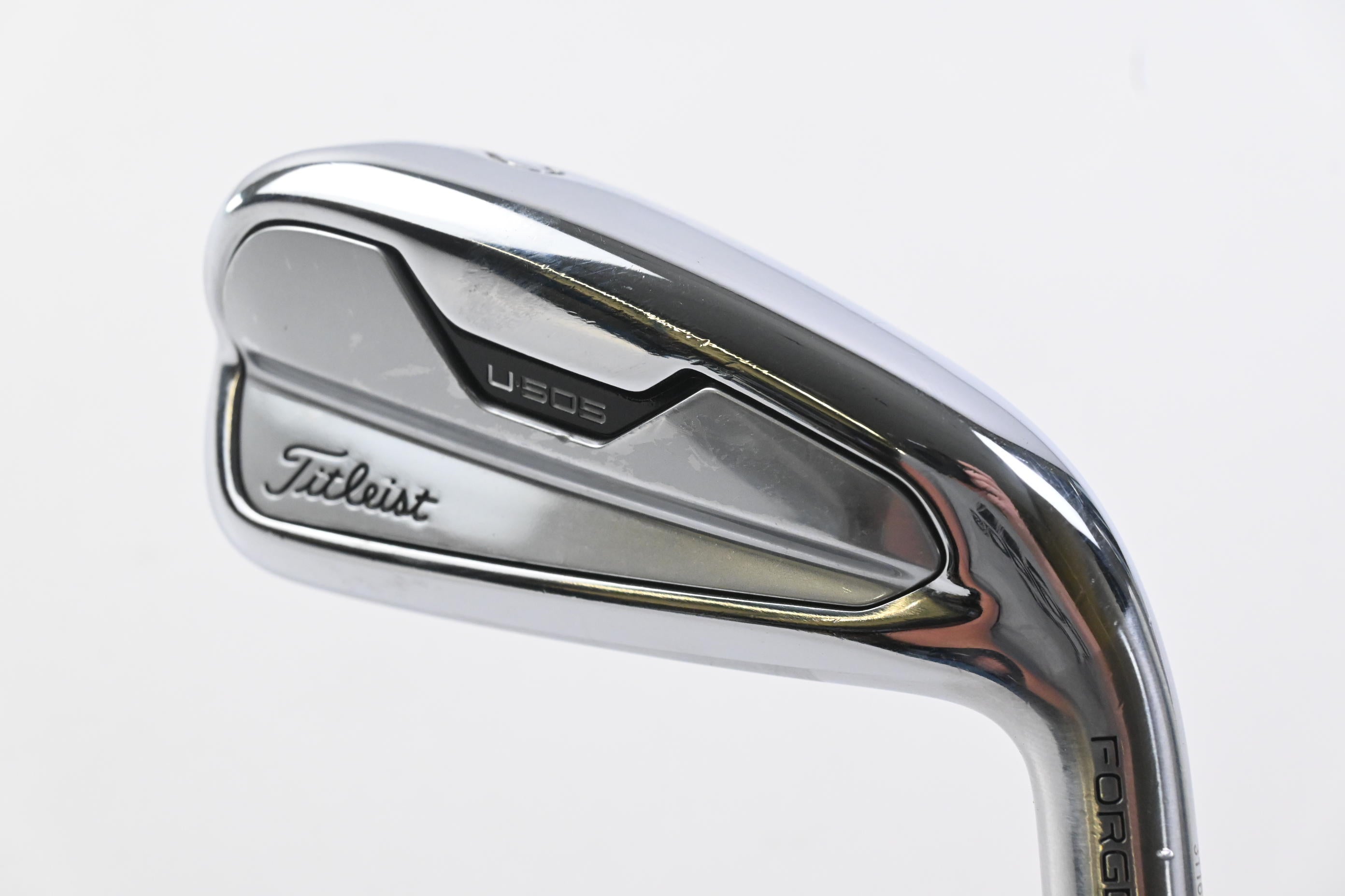 Titleist U505 #2 Iron / 18 degree / Stiff Flex Hzrdus Smoke Black RDX 80 Shaft