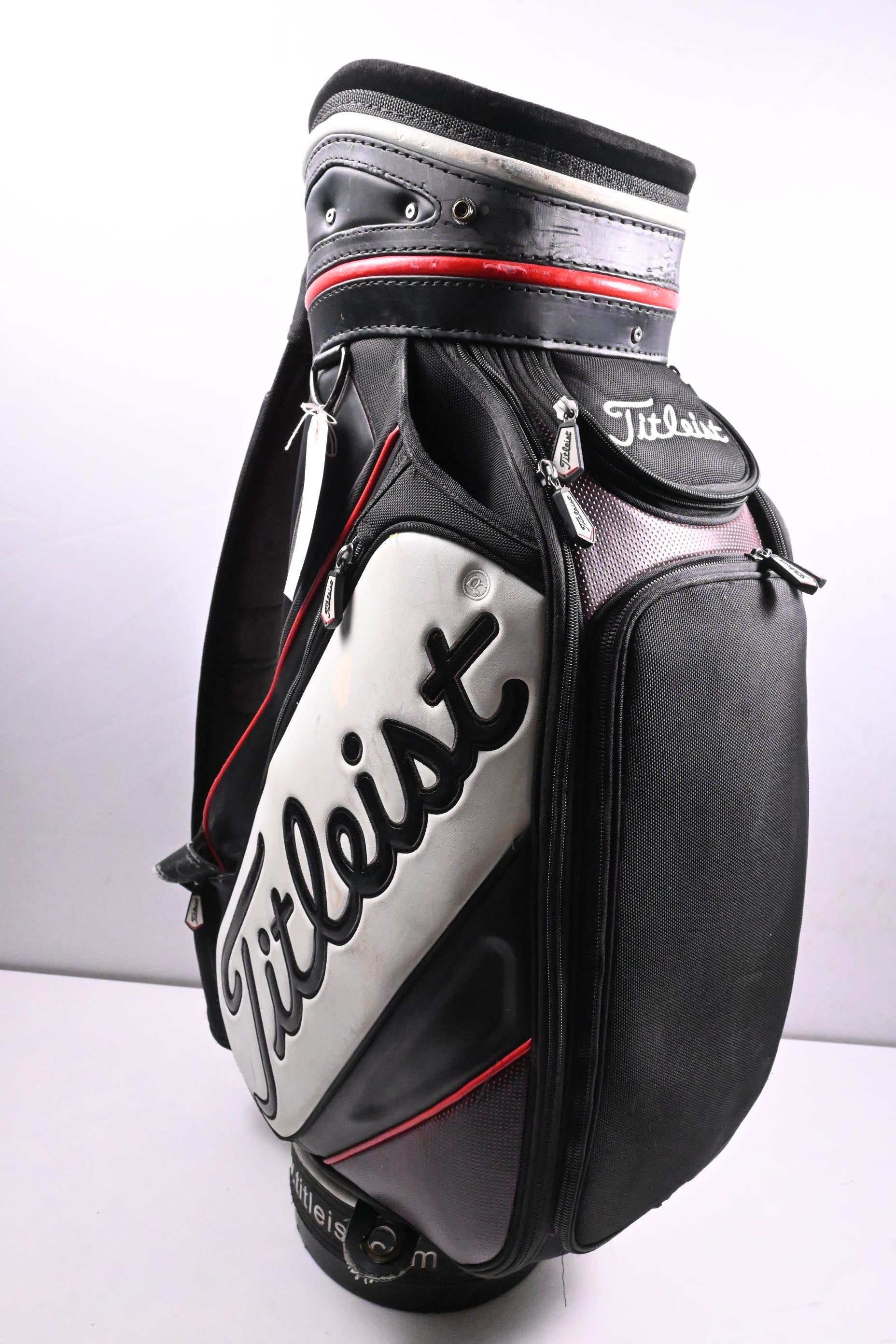 Titleist Tour Bag / 6-Way Divider / Black, White, Red