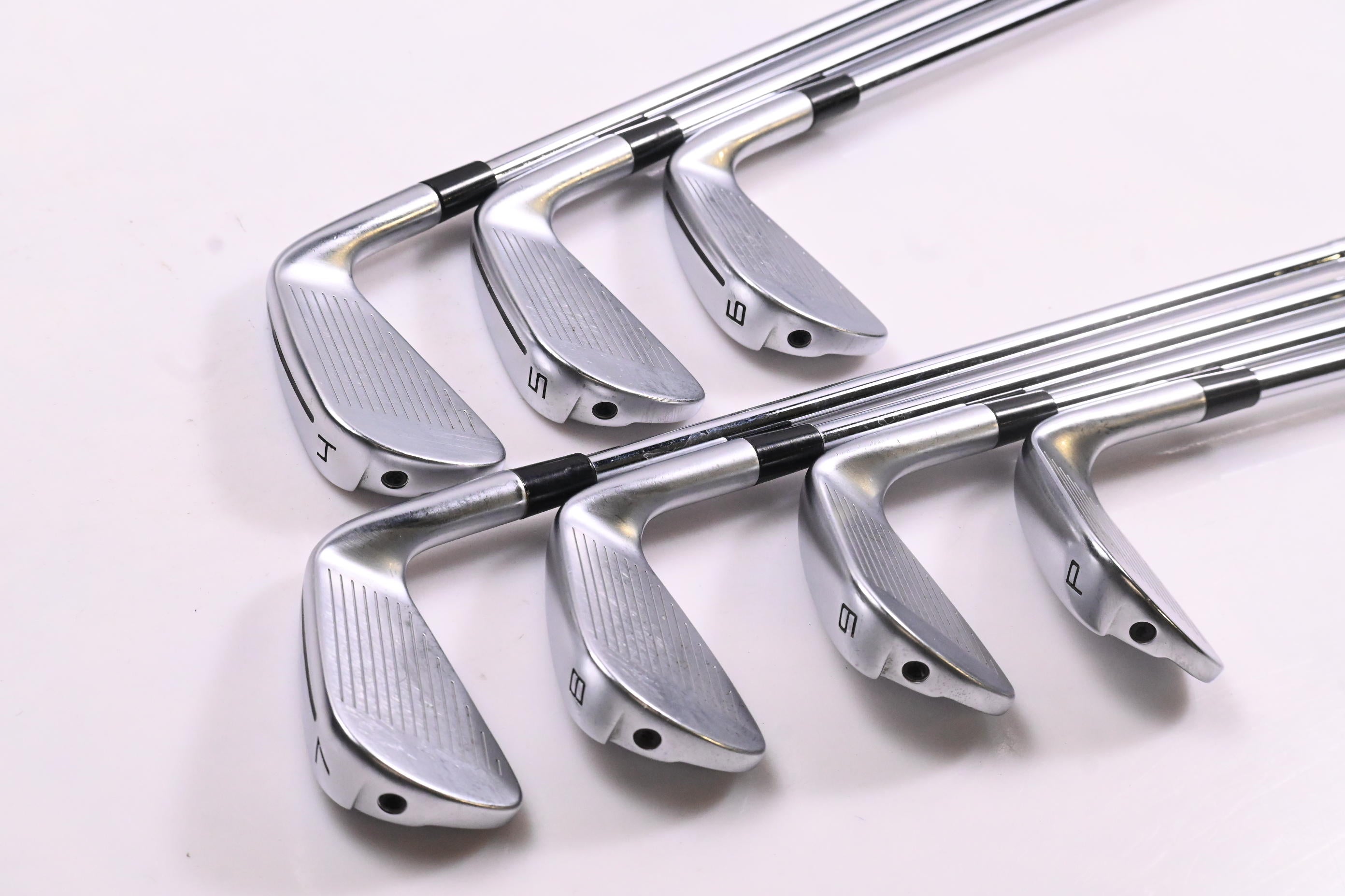 Left Hand Taylormade P790 2021 Irons / 4-PW / Regular Flex Dynamic Gold 95 R300