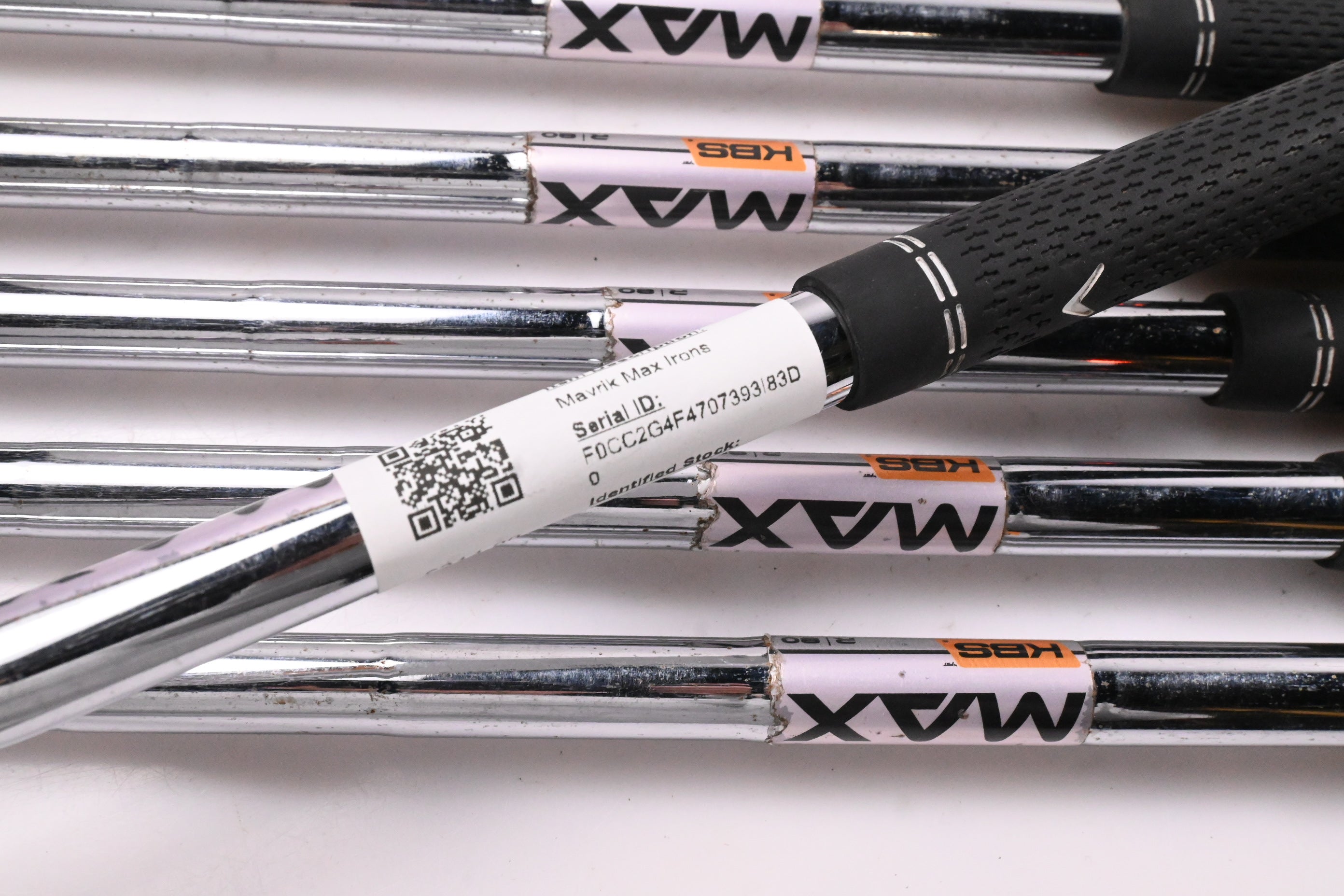 Callaway Mavrik Max Irons / 6-PW+GW / Regular Flex KBS MAX 80 Shafts