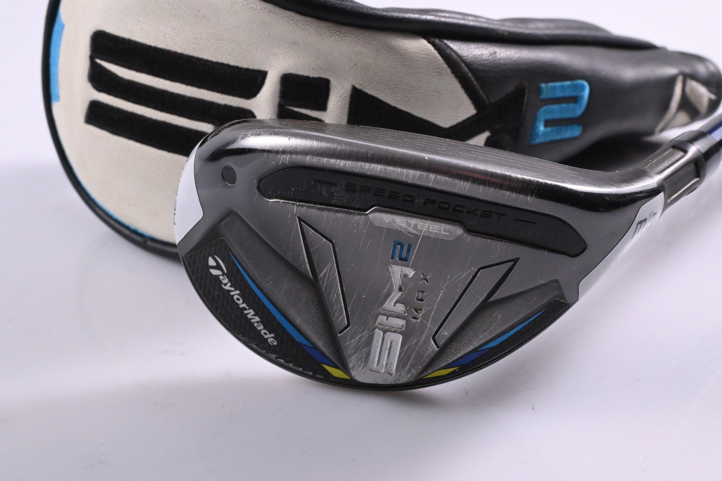 Taylormade SIM2 Max #3 Hybrid / 19 Degree / Stiff Flex Ventus Blue 7 Shaft