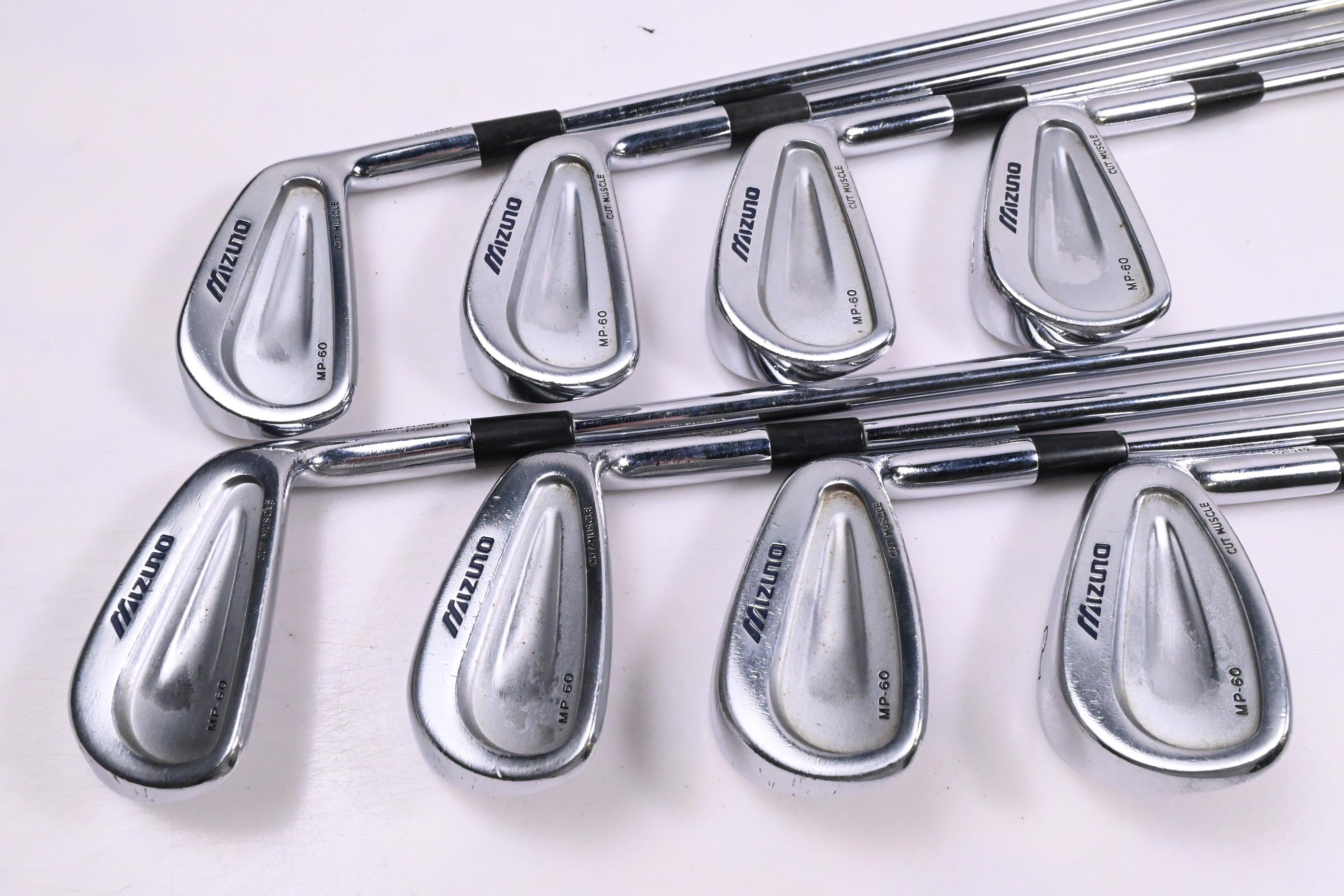 Mizuno MP-60 Irons / 3-PW / Stiff Flex Dynamic Gold S300 Shafts