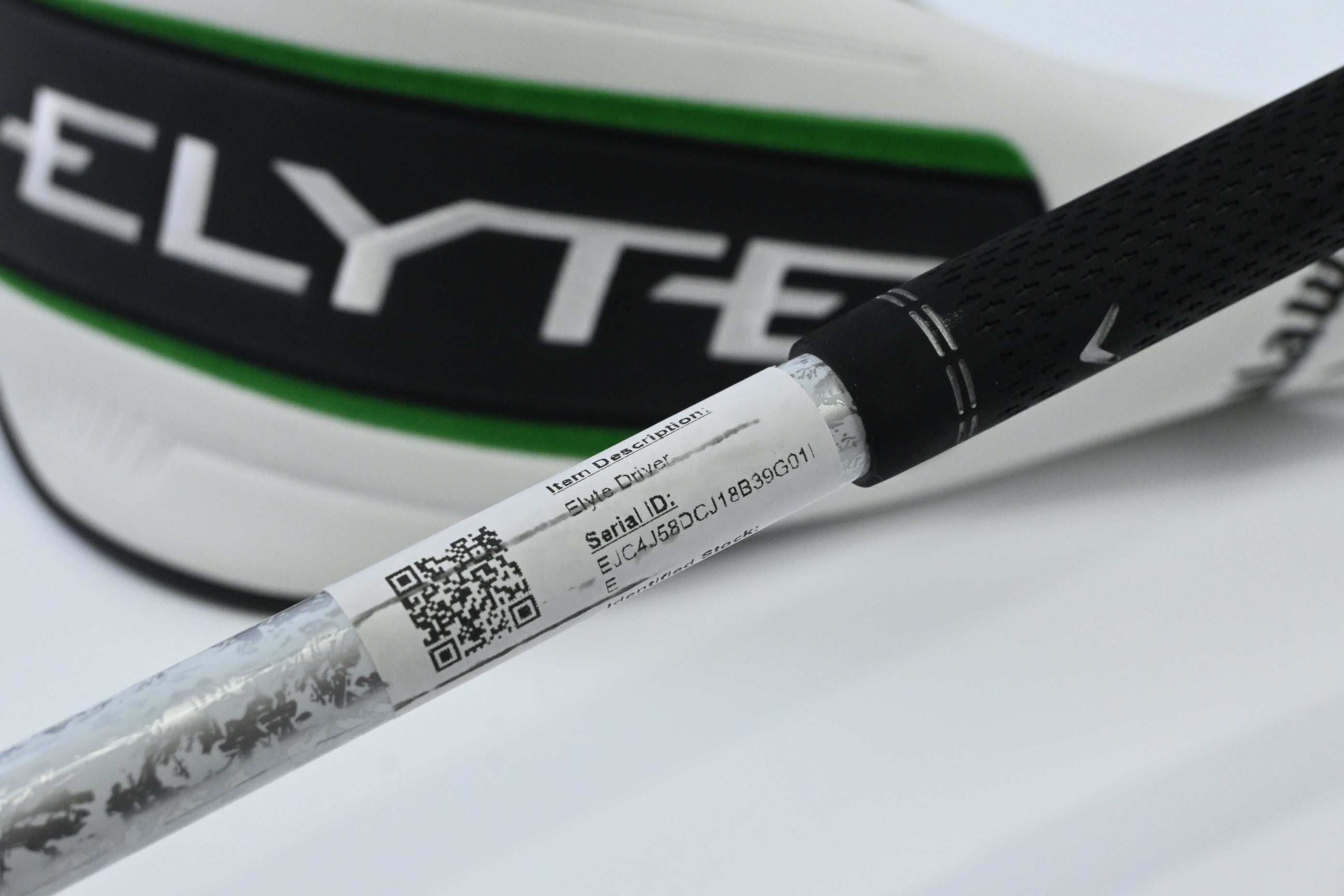 Callaway Elyte Driver / 9 Degree / Stiff Flex Denali Charcoal 60 Shaft