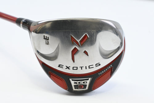 Left Hand Tour Edge Exotics XCG 3 #3 Wood / 15 Degree / Regular Flex Motore 75