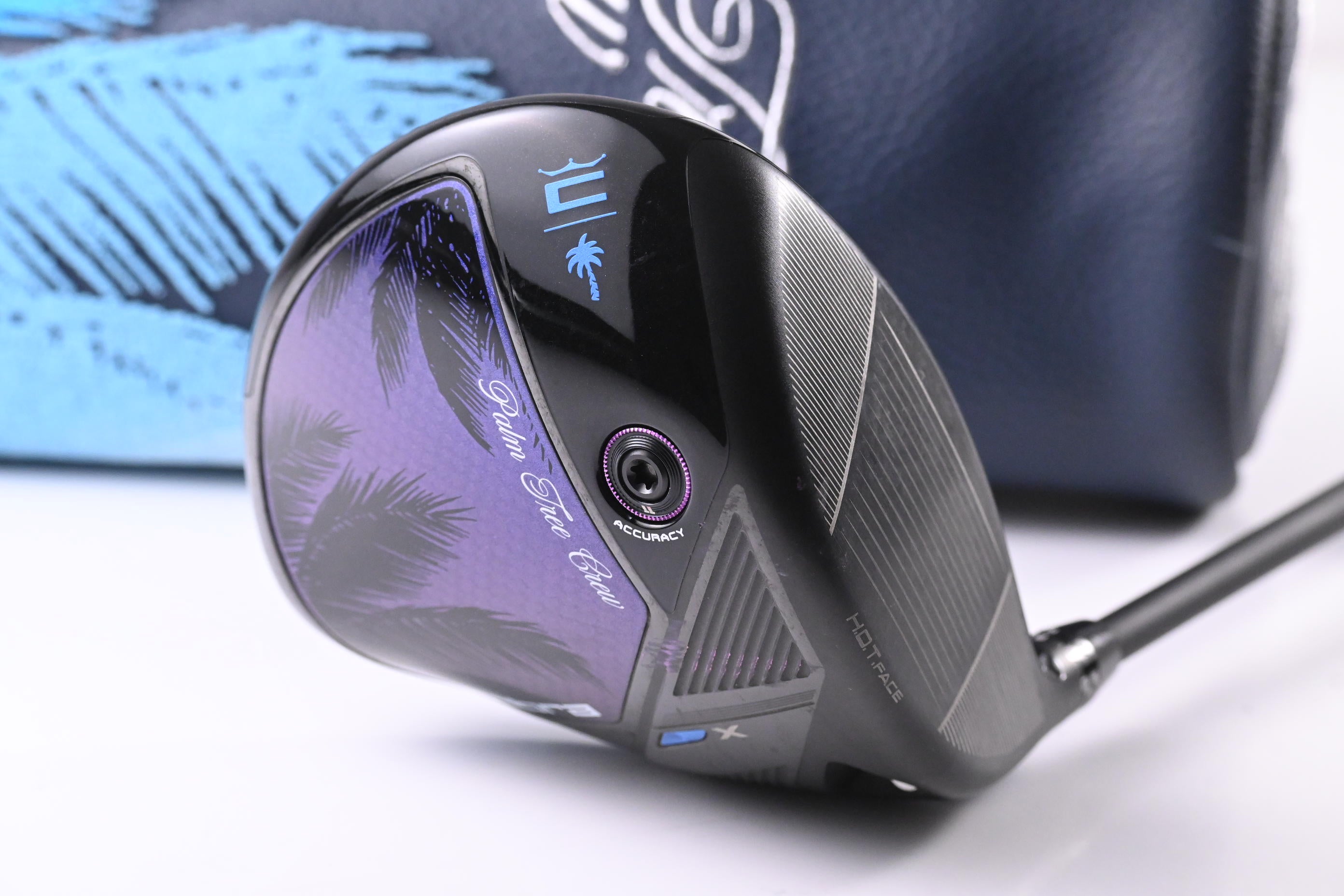 Cobra OPTM X Palm Tree Crew Driver / 9 Degree / X-Flex Kai'li White DarkWave 60