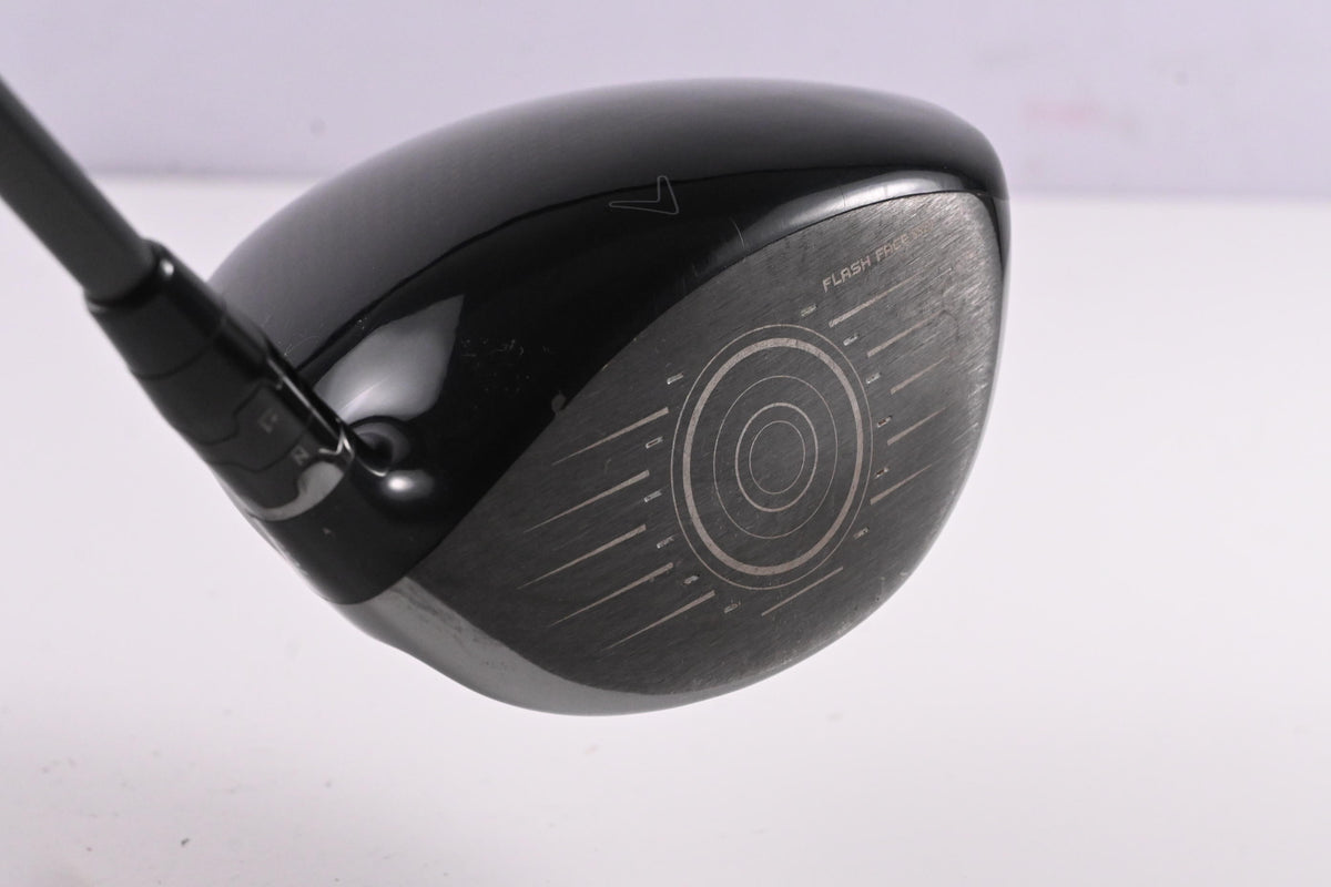 Left Hand Callaway Mavrik Driver / 10.5 Degree / Regular Flex HZRDUS Smoke Black