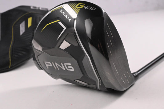 Ping G430 Max Driver / 9 Degree / Stiff Flex HZRDUS Smoke Red RDX 60 Shaft