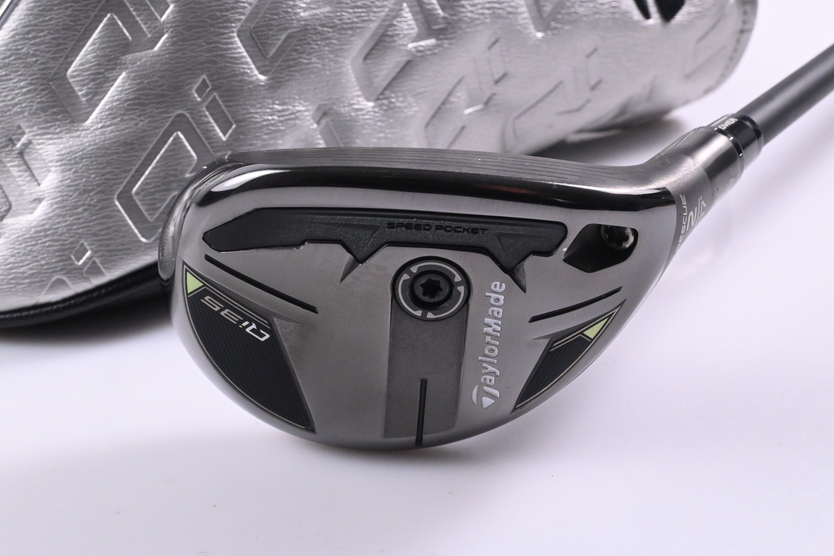 Taylormade Qi35 #2 Hybrid / 17 Degree / Stiff Flex Kai'li Blue Dark Waves 85