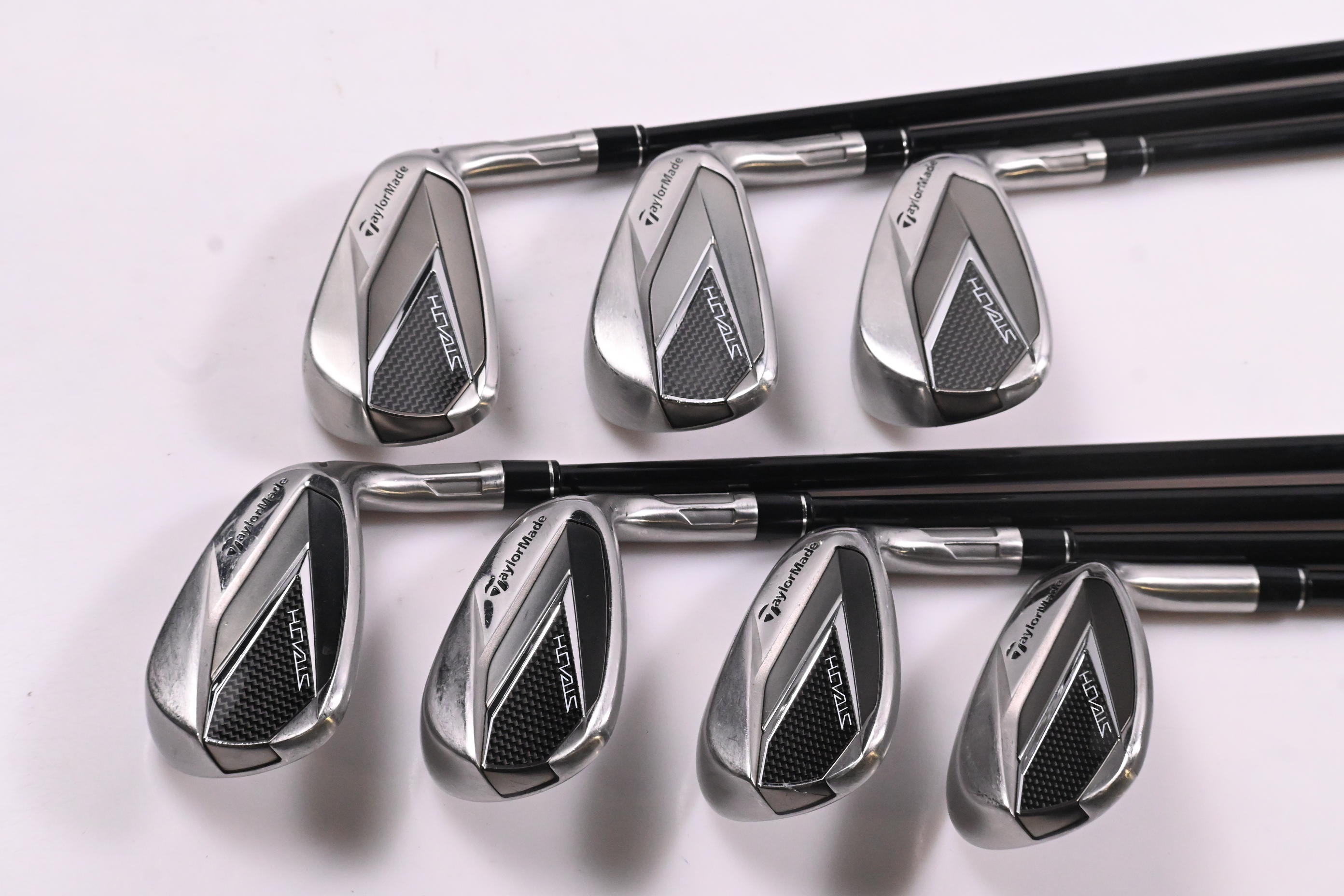 Taylormade Stealth Irons / 6-PW+GW+SW / Senior Flex Ventus Red 5 Shaft