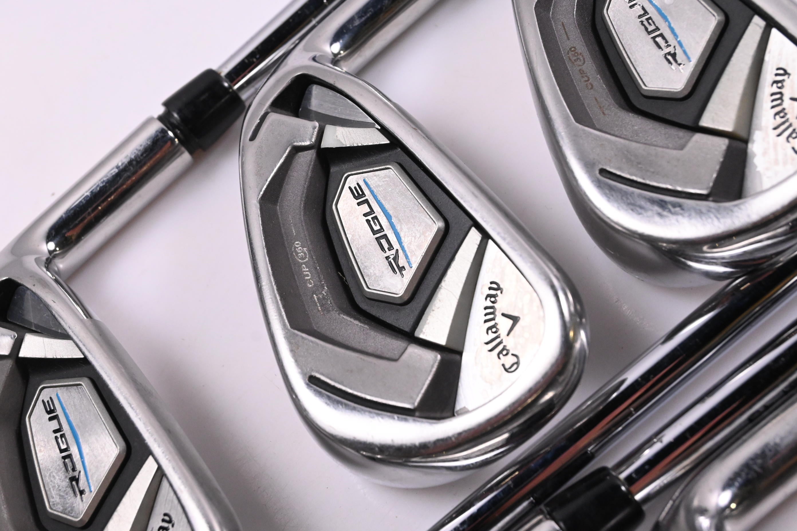 Callaway Rogue Irons / 5-PW+SW / Stiff Flex XP ST15 95 S300 Shafts