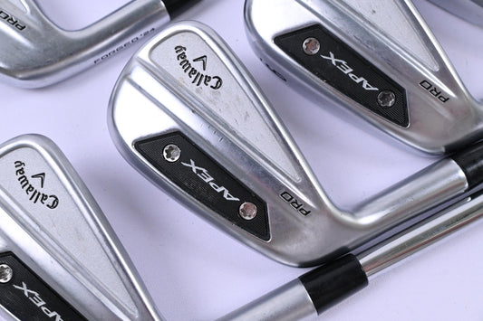 Left Hand Callaway Apex Pro 24 Irons / 4-PW / Regular Flex N.S.PRO 950 GH Neo