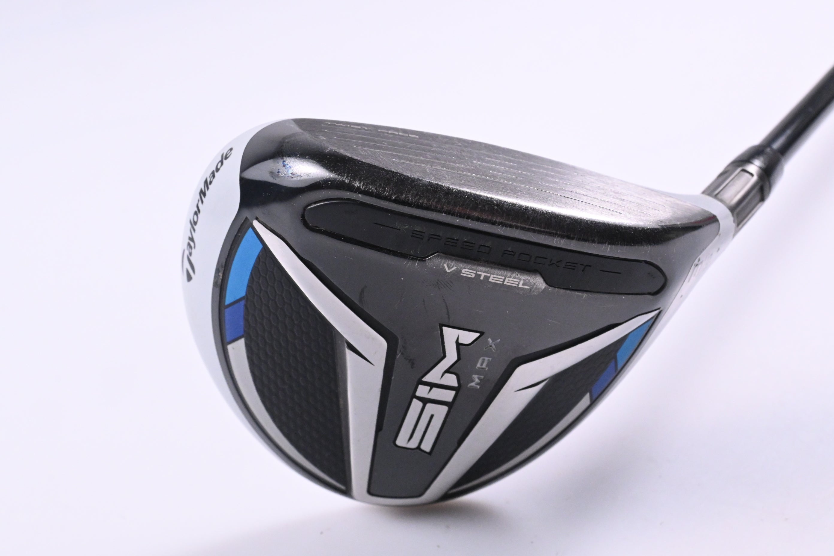 Taylormade SIM Max #3 Wood / 15 Degree / X-Flex HZRDUS Smoke Blue RDX 70 Shaft