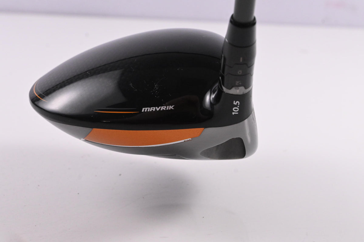 Left Hand Callaway Mavrik Driver / 10.5 Degree / Regular Flex HZRDUS Smoke Black