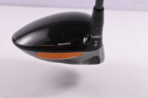 Left Hand Callaway Mavrik Driver / 10.5 Degree / Regular Flex HZRDUS Smoke Black