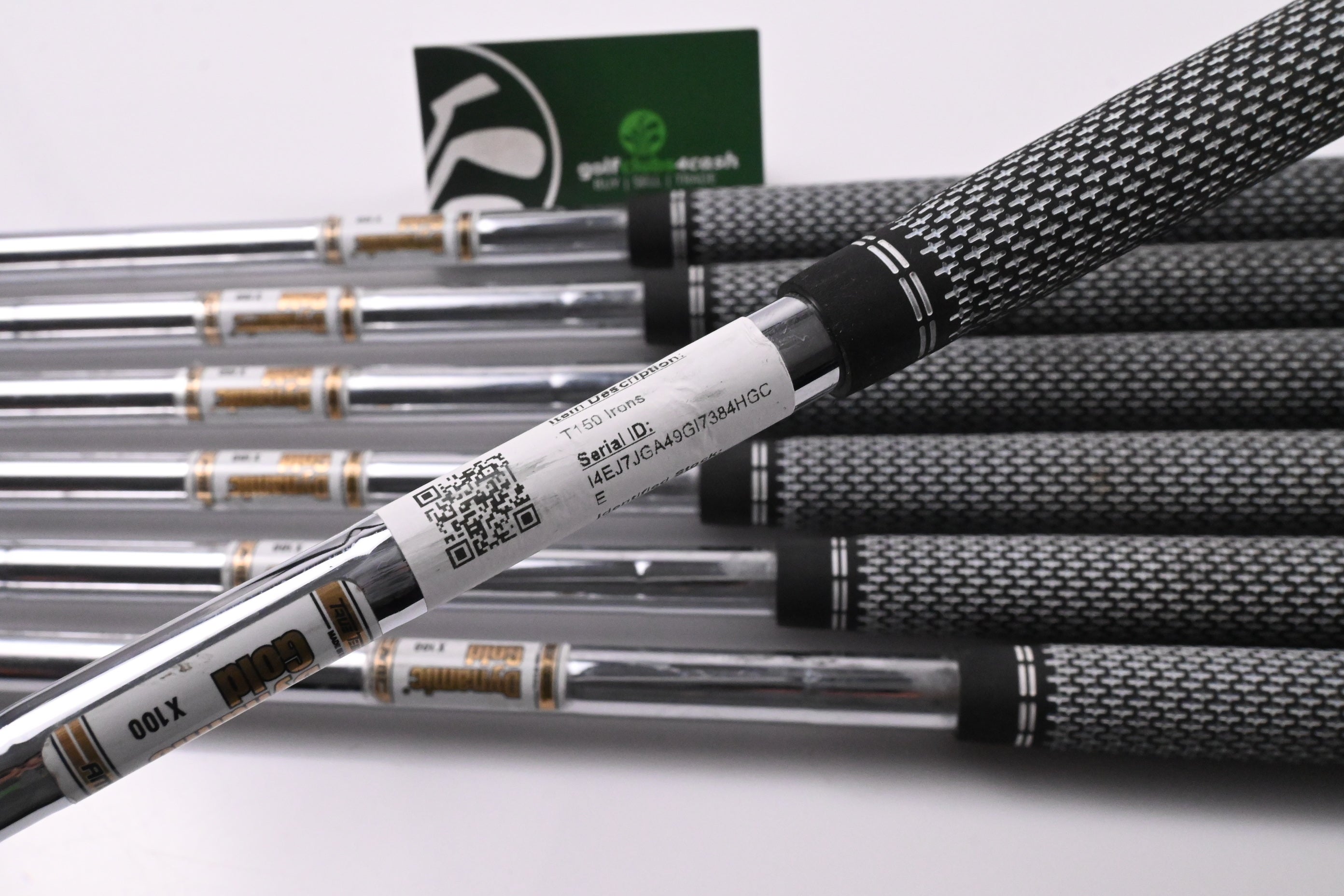 Titleist T200/T150 Irons / 5-PW+48° / X-Flex Dynamic Gold AMT X100 Shafts