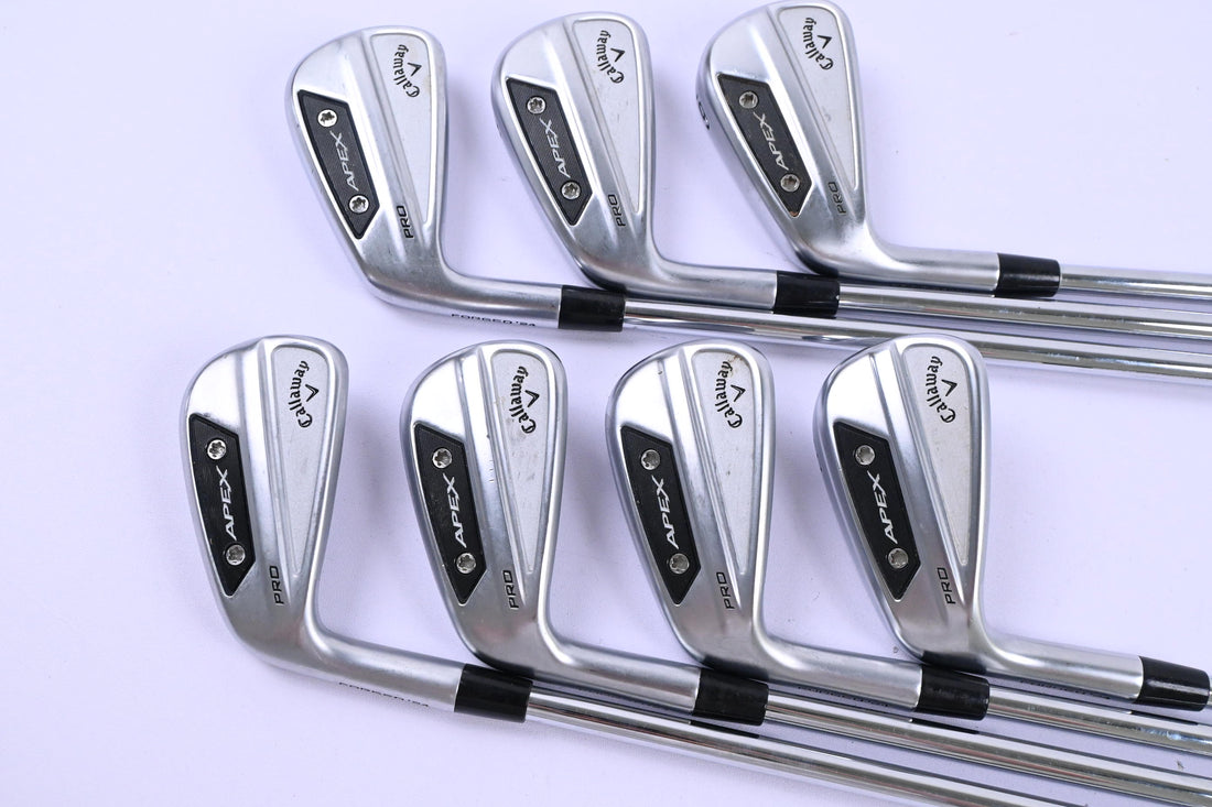 Left Hand Callaway Apex Pro 24 Irons / 4-PW / Regular Flex N.S.PRO 950 GH Neo