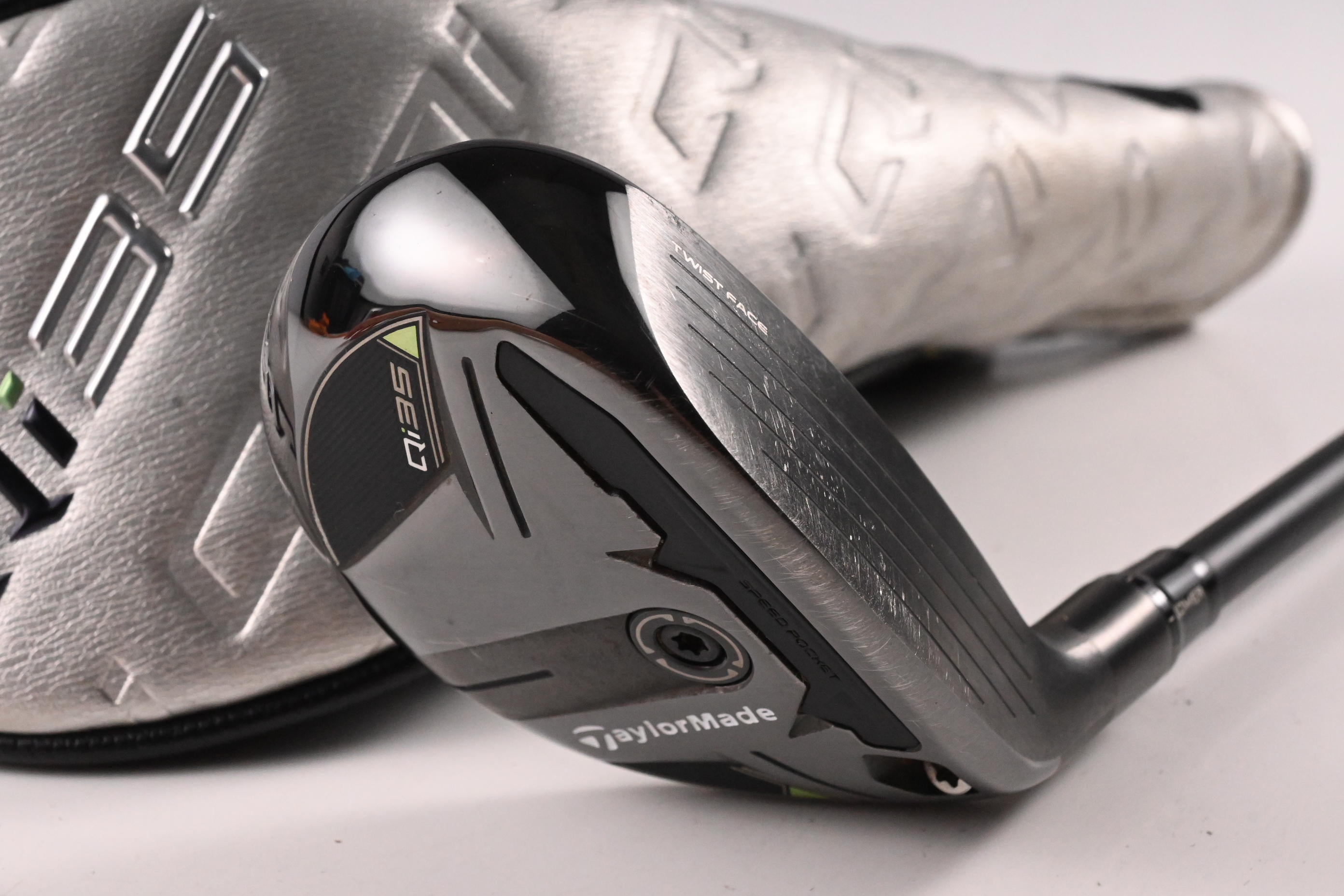 Taylormade Qi35 #3 Hybrid / 19 Degree / Stiff Flex Ventus Blue 7 Shaft