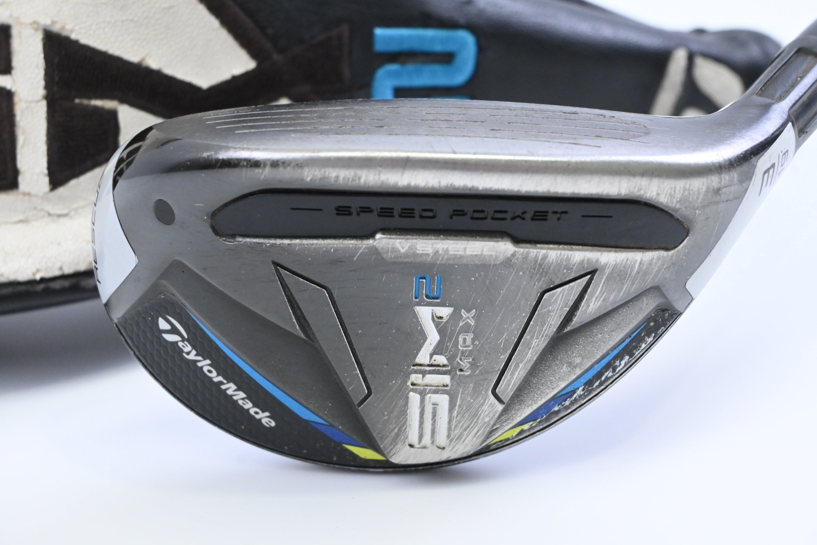 Taylormade SIM2 Max #3 Hybrid / 19 Degree / Stiff Flex Fujikura Ventus Blue 7