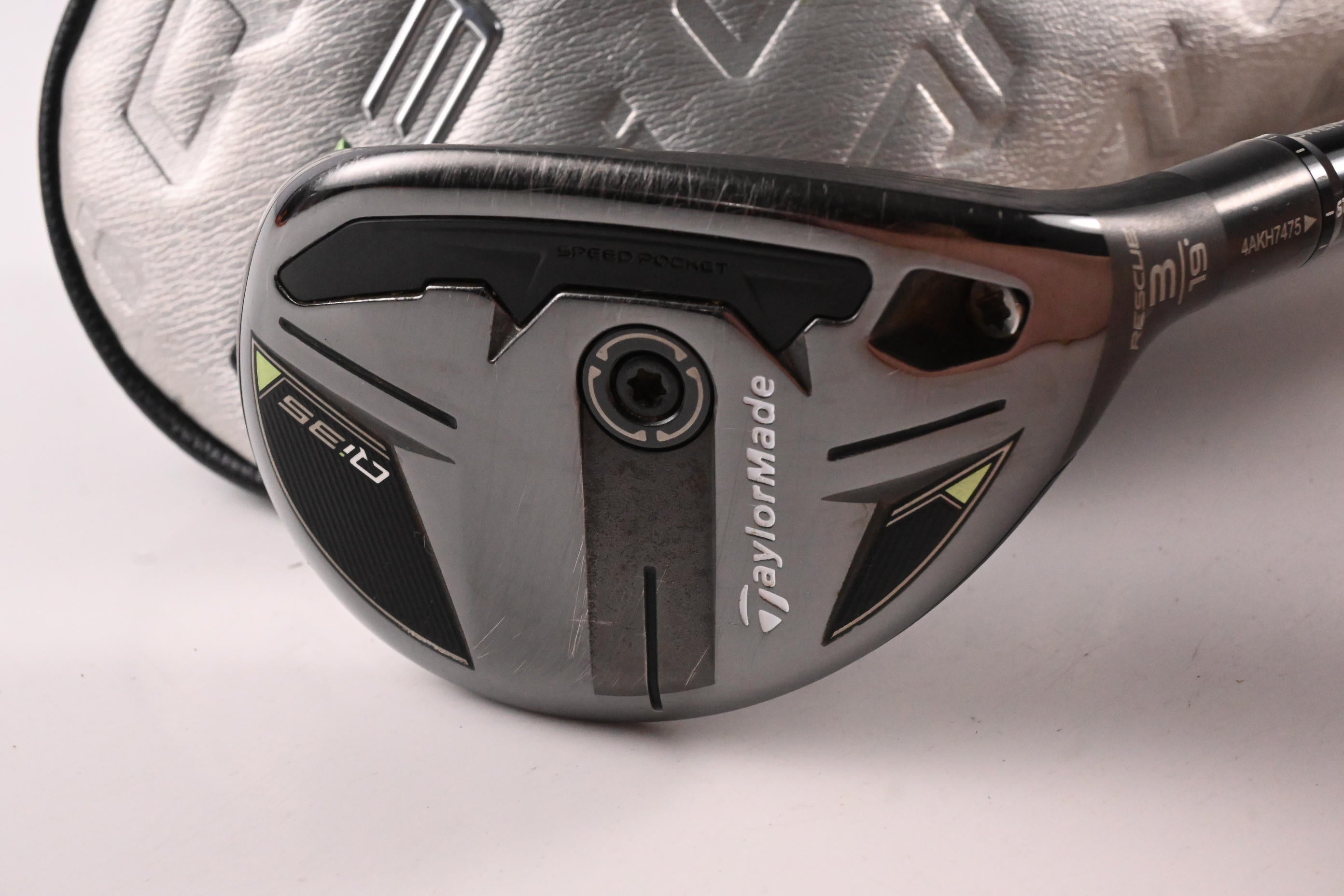 Taylormade Qi35 #3 Hybrid / 19 Degree / Stiff Flex Ventus Blue 7 Shaft
