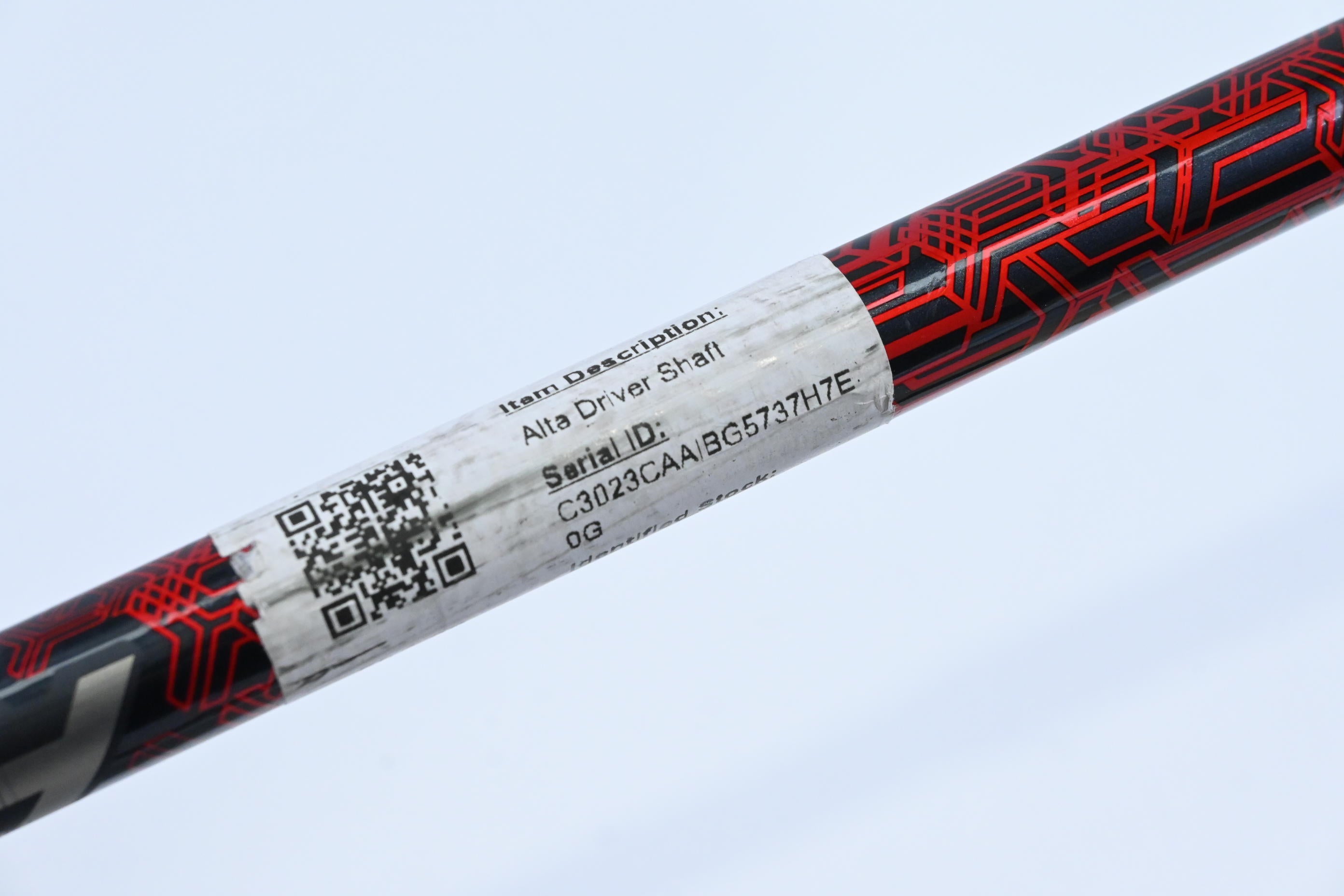 Ping Alta CB Red 55 Driver Shaft / Stiff Flex / Ping 4th Gen