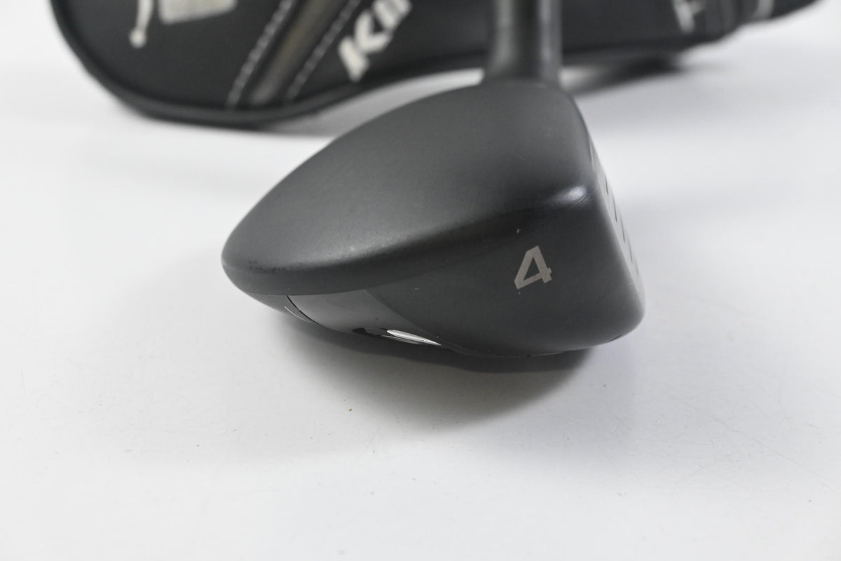 Cobra King Tec 2023 #4 Hybrid / 23 Degree / Regular Flex MMT Black 70 Shaft