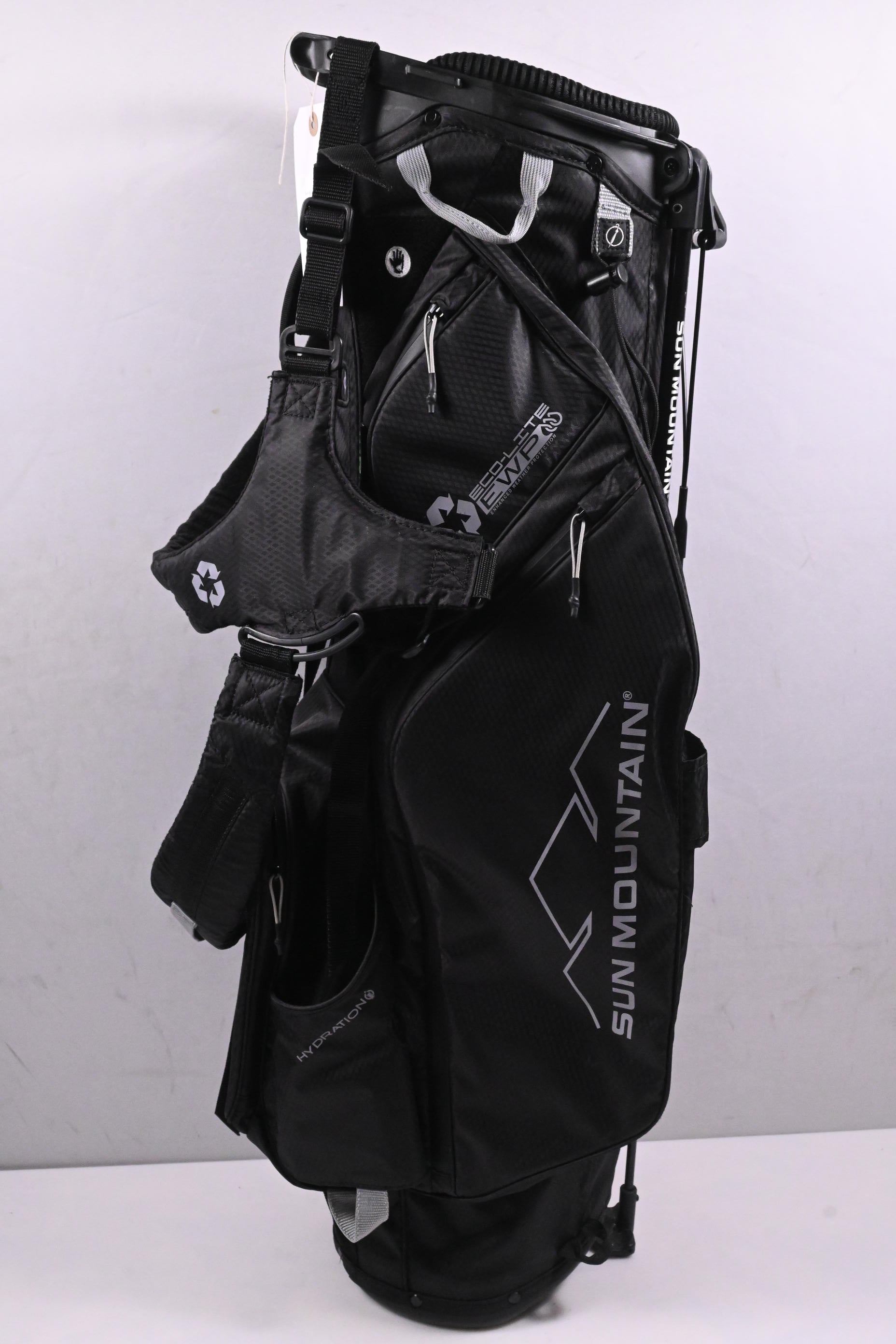 Sun Mountain Eco Lite Stand Bag / 4-Way Divider / Black