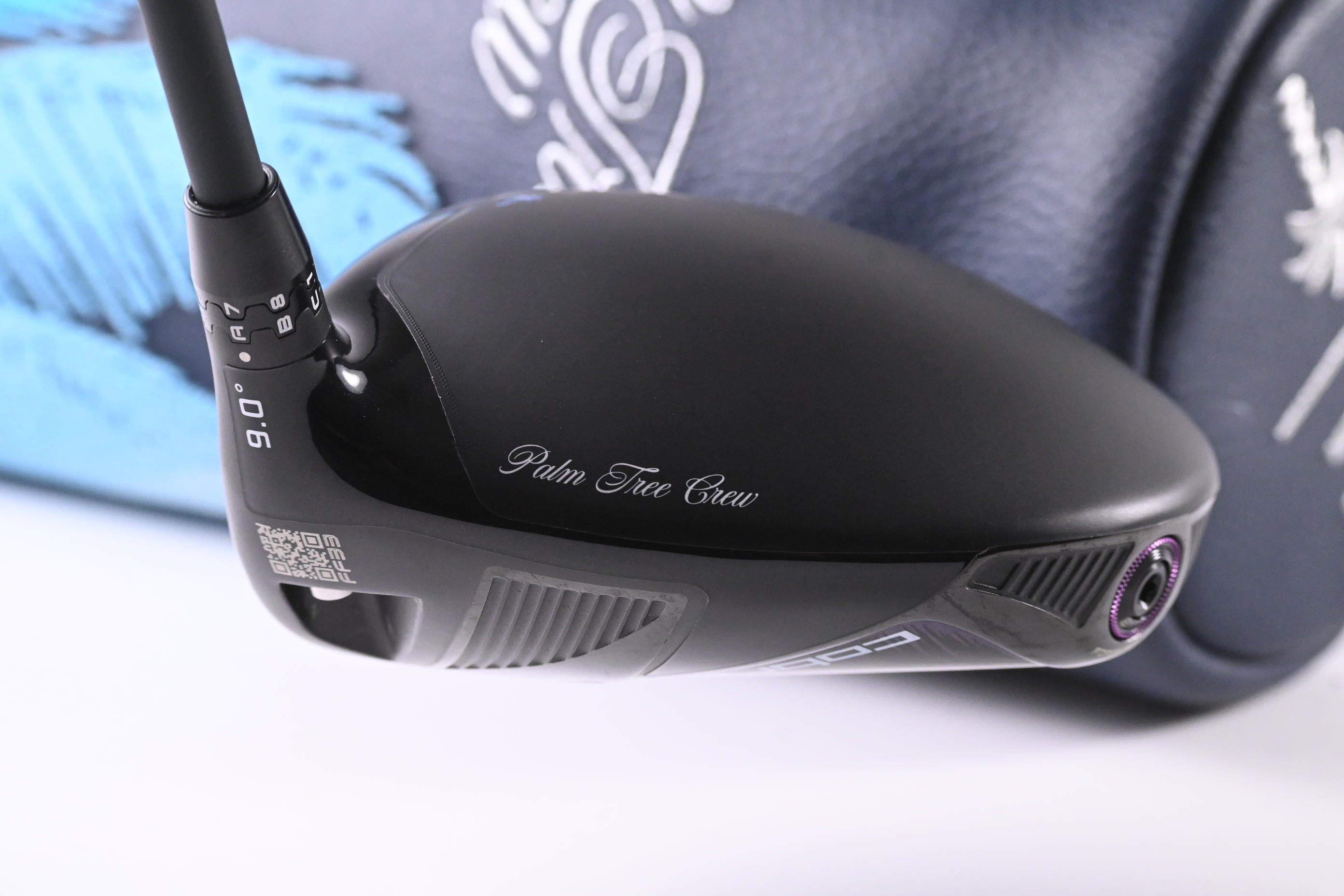 Cobra OPTM X Palm Tree Crew Driver / 9 Degree / X-Flex Kai'li White DarkWave 60
