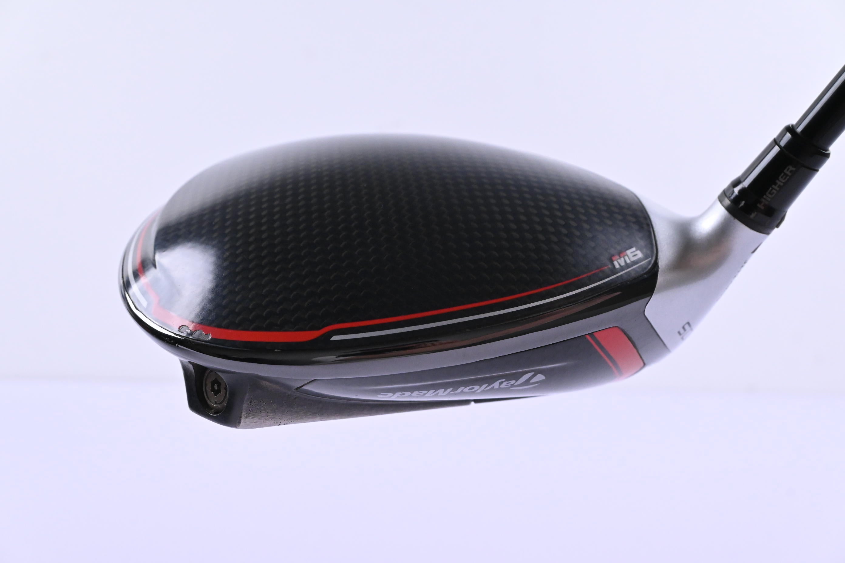 Left Hand Taylormade M6 Driver / 10.5 Degree / Stiff Flex Atmos Black 6 Shaft