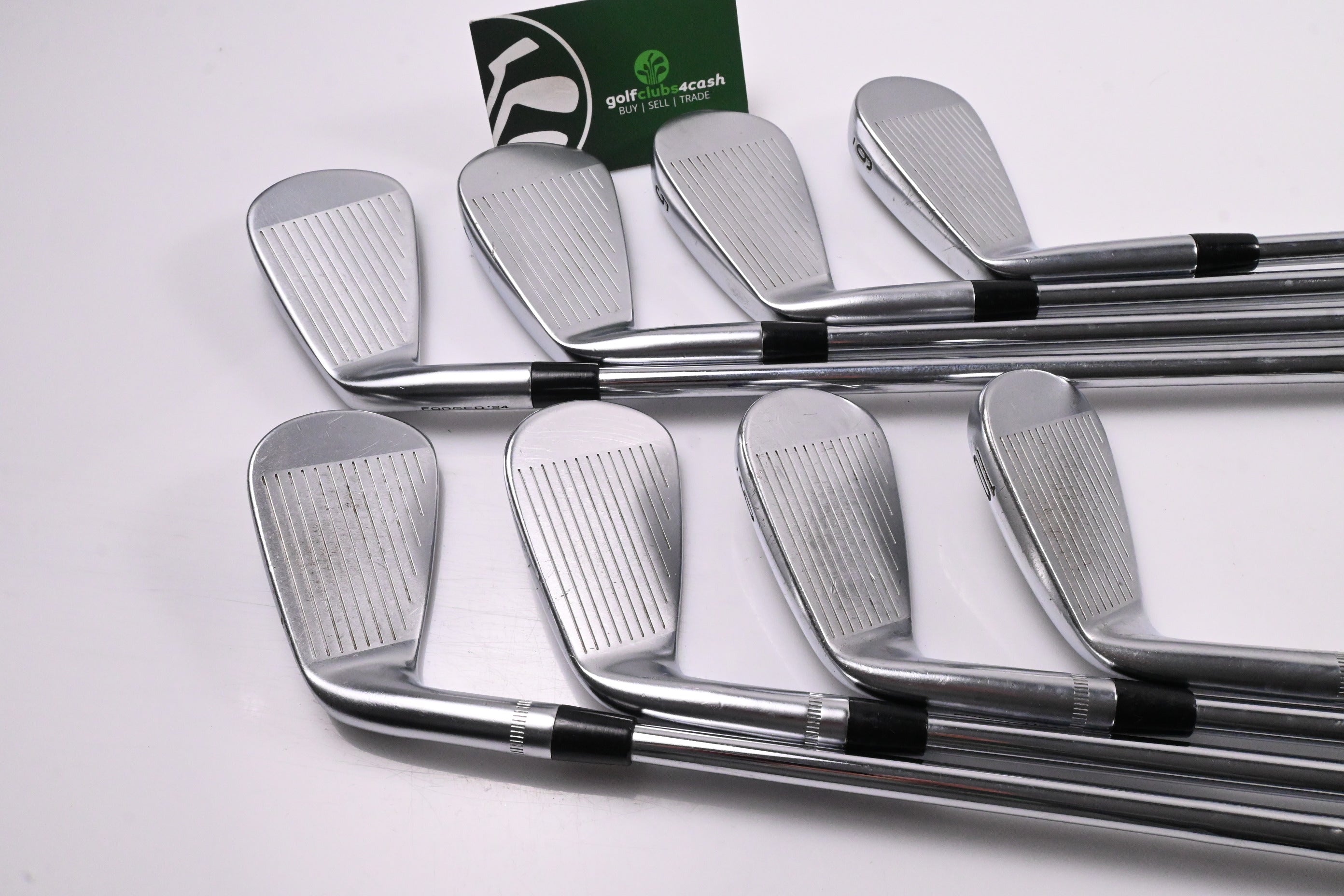 Callaway Apex Pro/CB 24 Combo Irons / 3-10  / X-Flex KBS $-Taper 130 Shafts