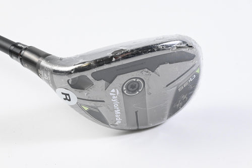 Left Hand Taylormade Qi35 #4 Hybrid / 22 Degree / Regular Flex Fujikura Ventus