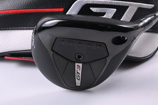 Titleist GT3 #3 Wood / 15 Degree / Stiff Flex Project X HZRDUS Black 70 Shaft