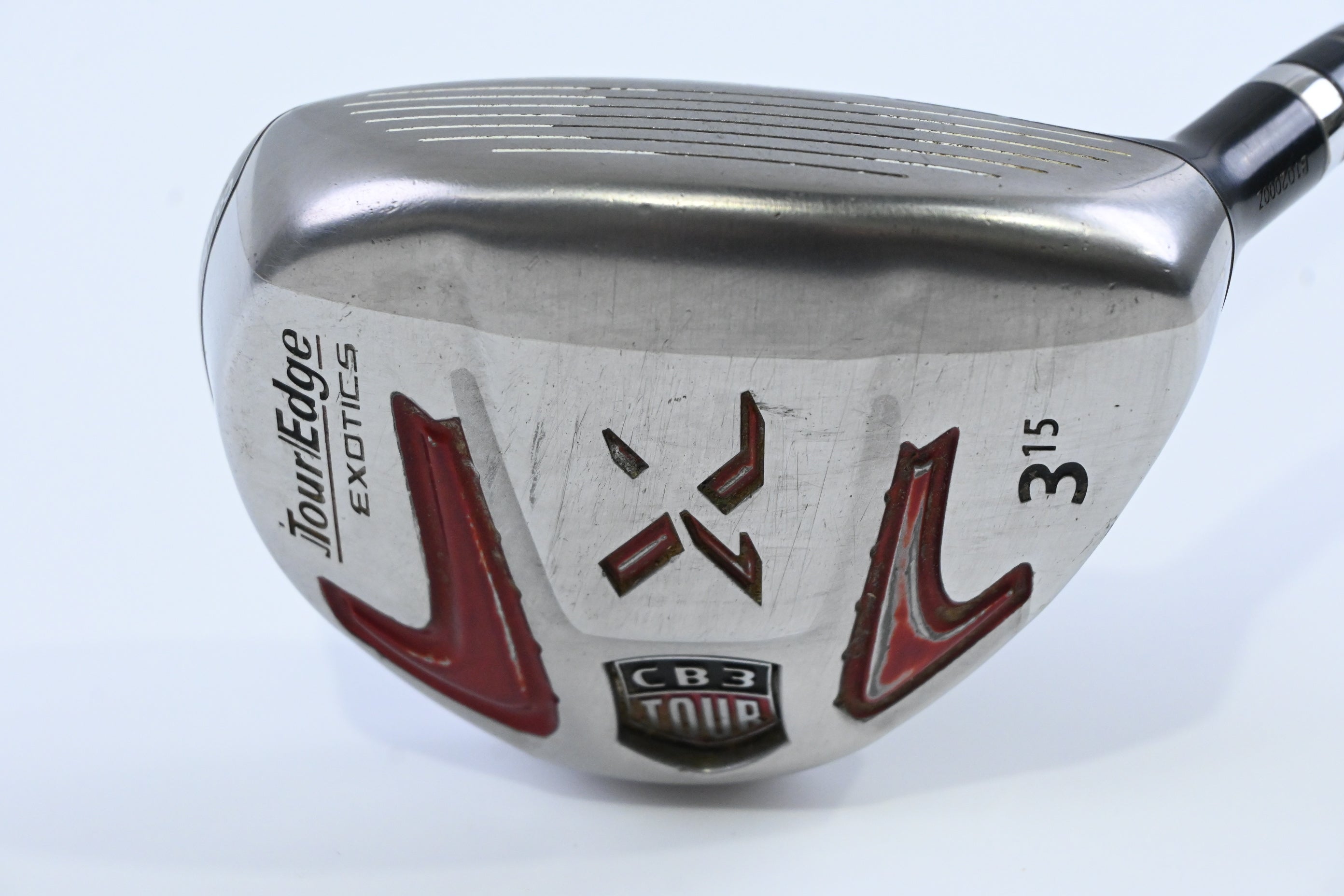 Tour Edge Exotics CB #3 Wood / 15 Degree / Stiff Flex Motore Exotics 75 Shaft