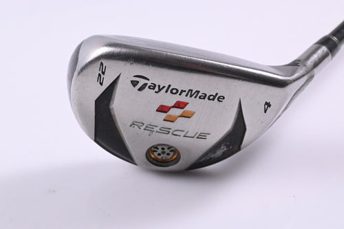Taylormade Rescue 2009 #4 Hybrid / 22 Degree / Regular Flex Aldila REAX 65 Shaft