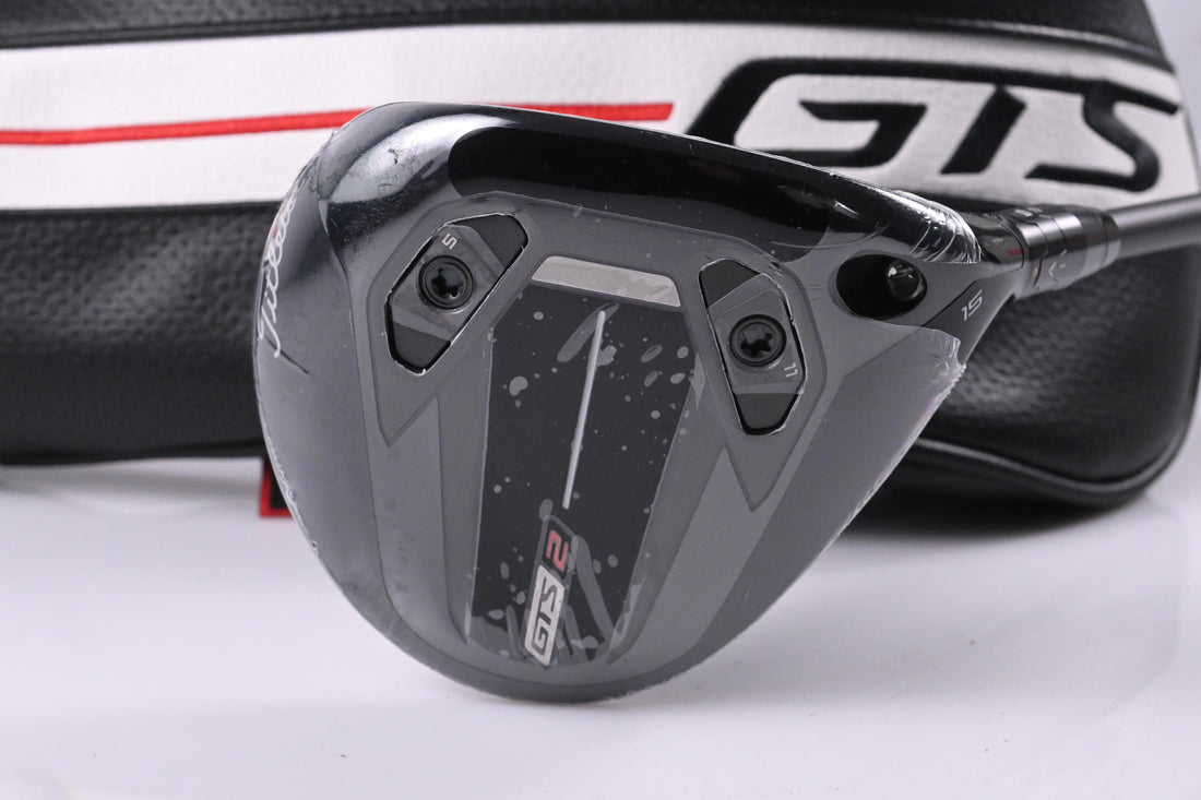Titleist GTS2 #3 Wood / 15 Degree / Stiff Flex TITAN Black 60 Shaft