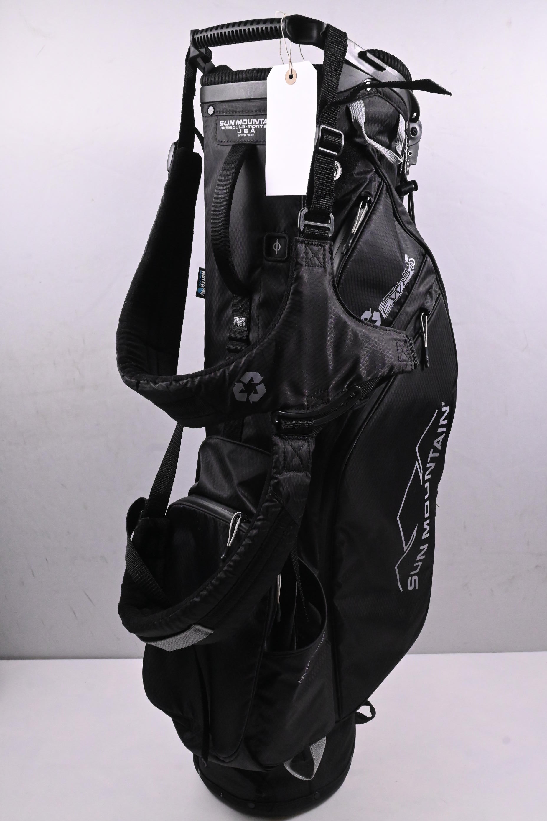 Sun Mountain Eco Lite Stand Bag / 4-Way Divider / Black
