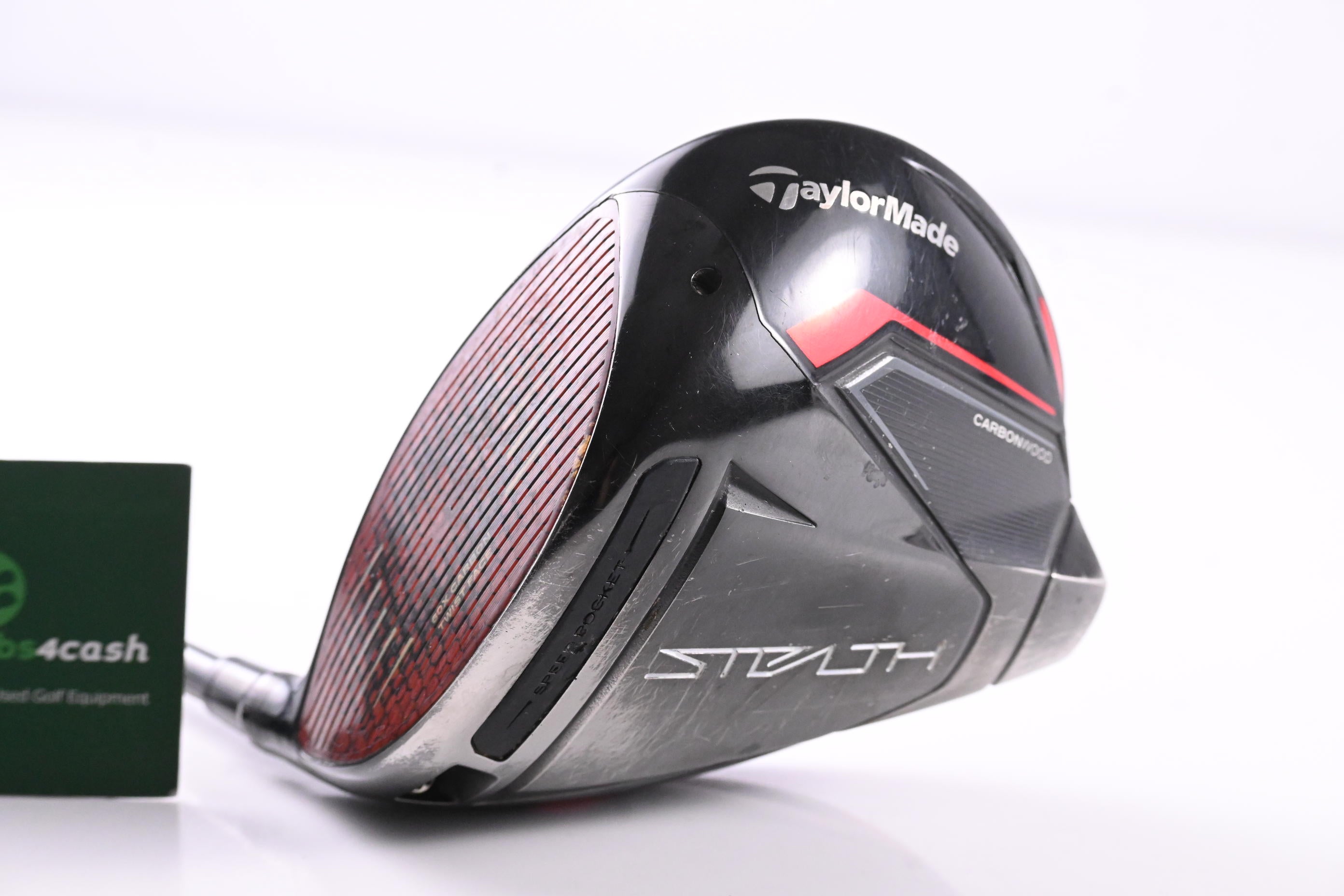 Left Hand Taylormade Stealth Driver / 10.5 Degree / Stiff Flex Ventus TR Red 5