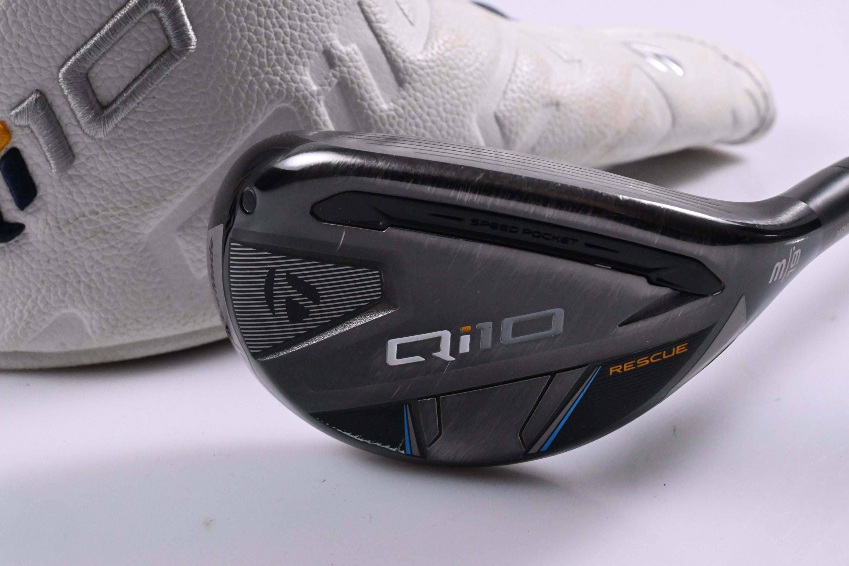 Taylormade Qi10 #3 Hybrid / 19 Degree / Stiff Flex Fujikura Ventus TR Blue 7