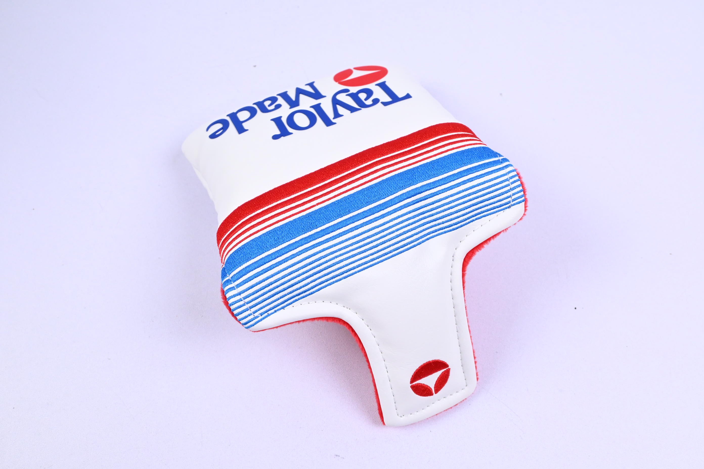 Taylormade 2026 PGA Liberty Lines Putter Headcover / Mallet / White, Blue, Red