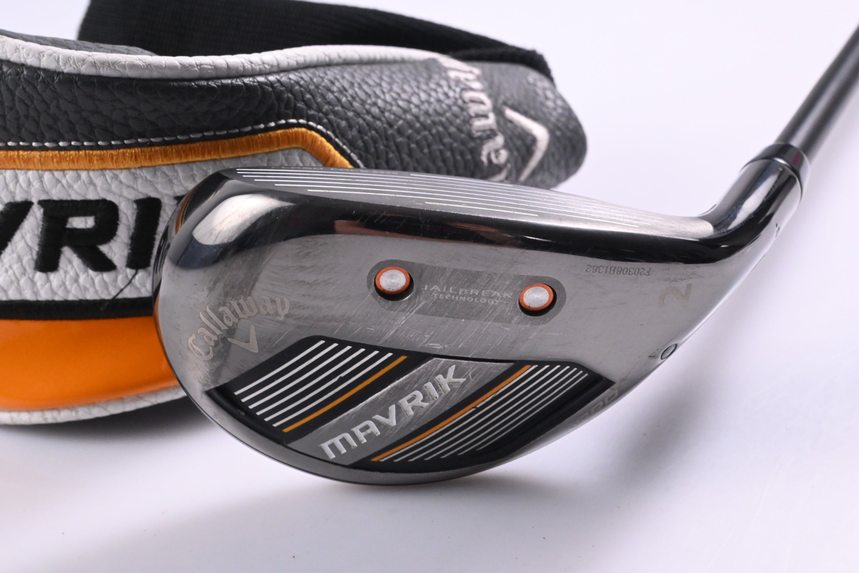 Callaway Mavrik Pro #2 Hybrid / 18 Degree / Stiff Flex KBS Hybrid 80 Shaft