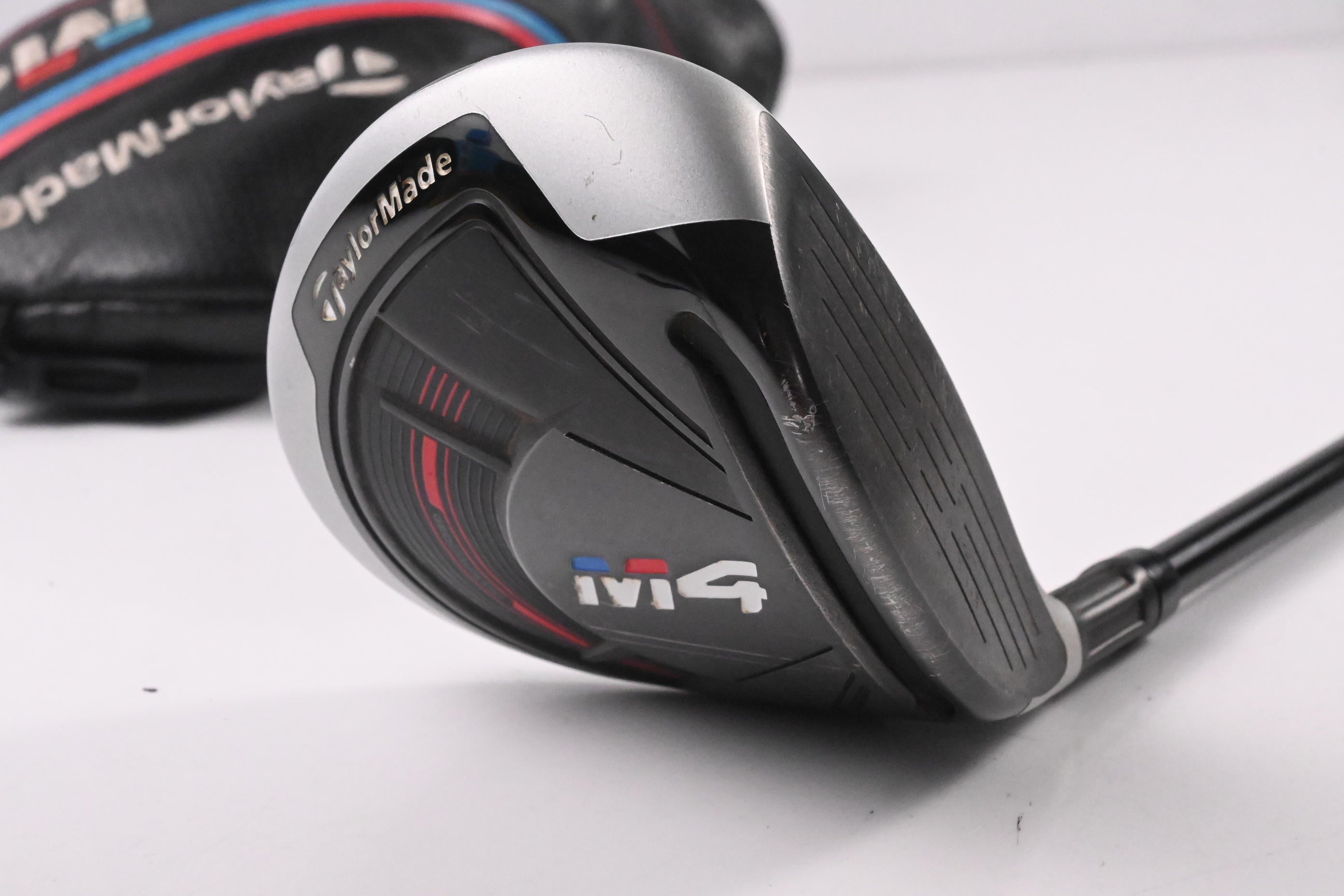 Taylormade M4 #3 Wood / 15 Degree / Stiff Flex Fujikura Atmos Red 6 Shaft