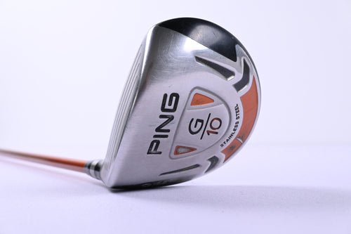 Left Hand Ping G10 #3 Wood / 15.5 Degree / Regular Flex Ping TFC 129 Shaft