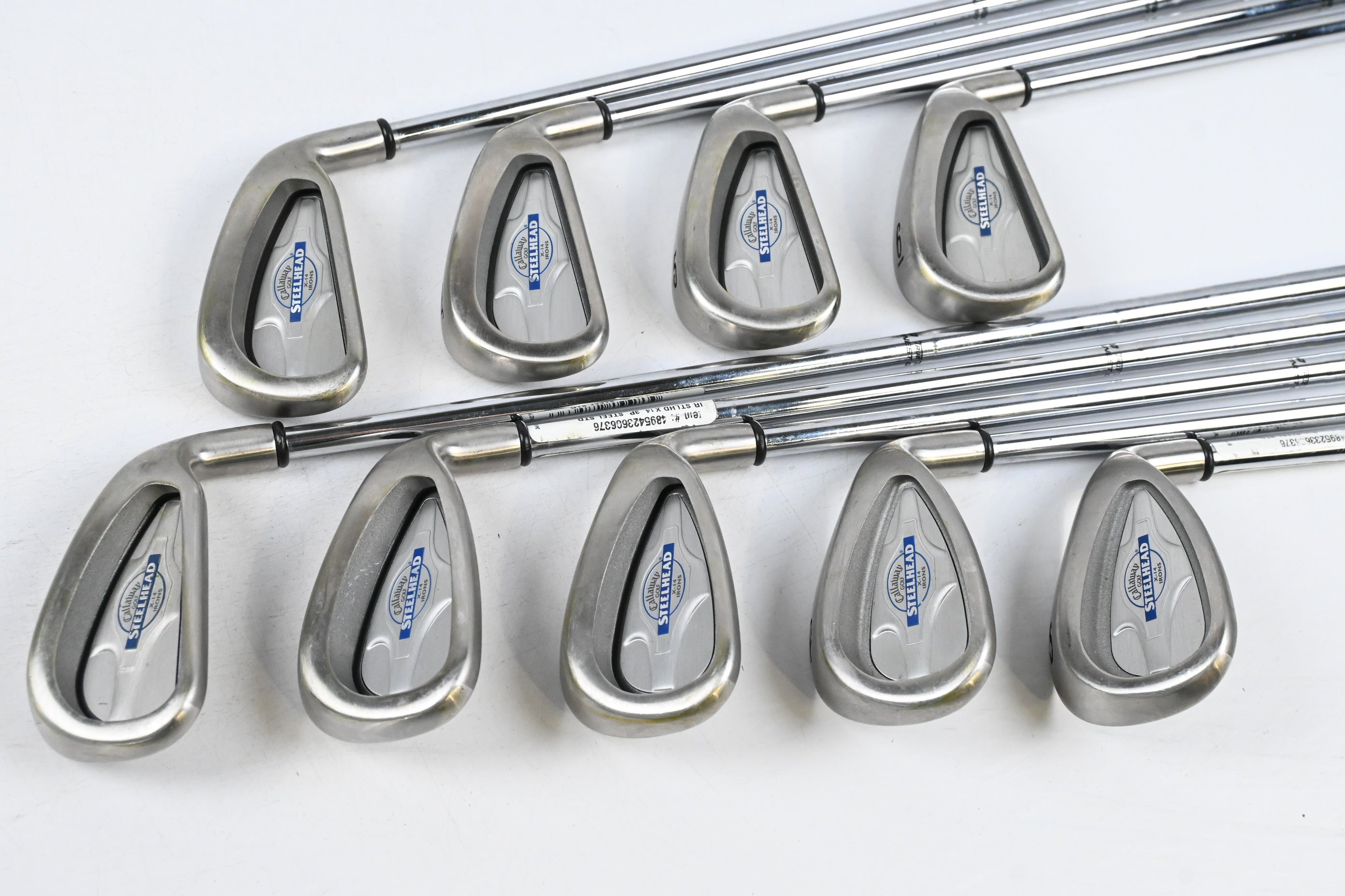 Callaway X-14 Irons / 3-PW+SW / Regular Flex Callaway Steelhead Shafts