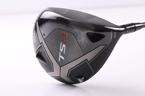 Titleist TS3 Driver / 9.5 Degree / Stiff Flex HZRDUS Smoke Black 60 Shaft