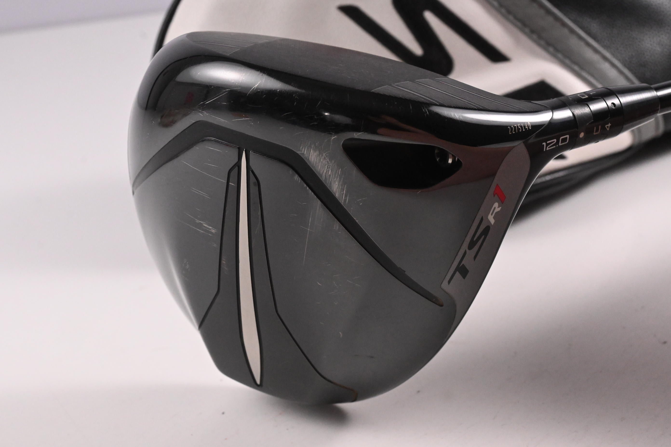 Titleist TSR1 Driver / 12 Degree / Stiff Flex HZRDUS Smoke Black RDX 60 Shaft