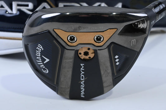 Callaway Paradym Triple Diamond #3 Wood / 15 Degree / Stiff Flex HZRDUS Silver